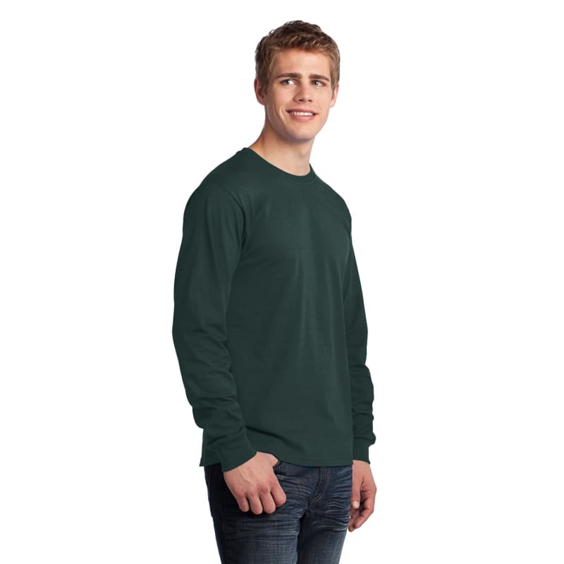 Port & Company - Long Sleeve Core Cotton Tee. 68