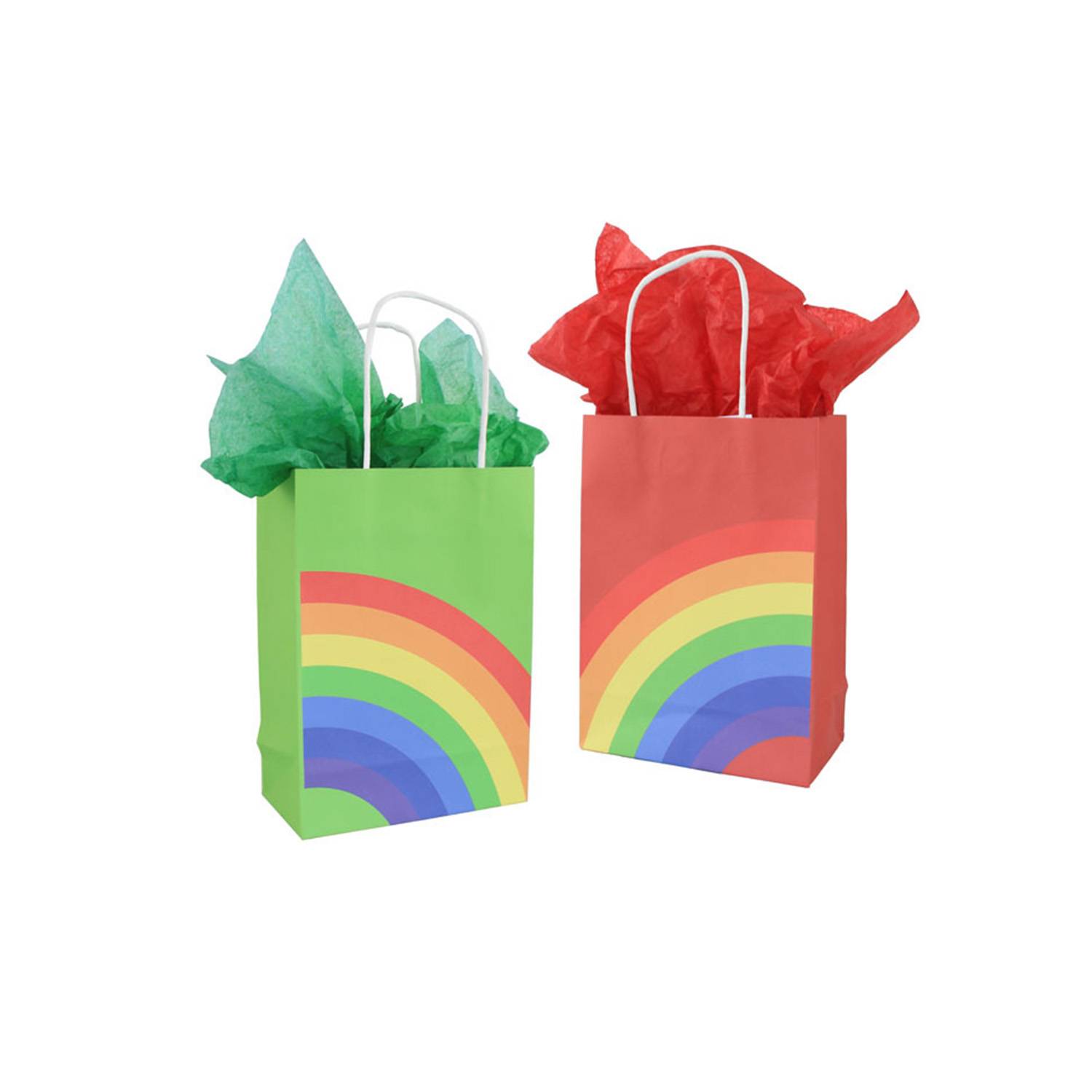 Kraft Paper Rectangular Tote Gift Bag 4