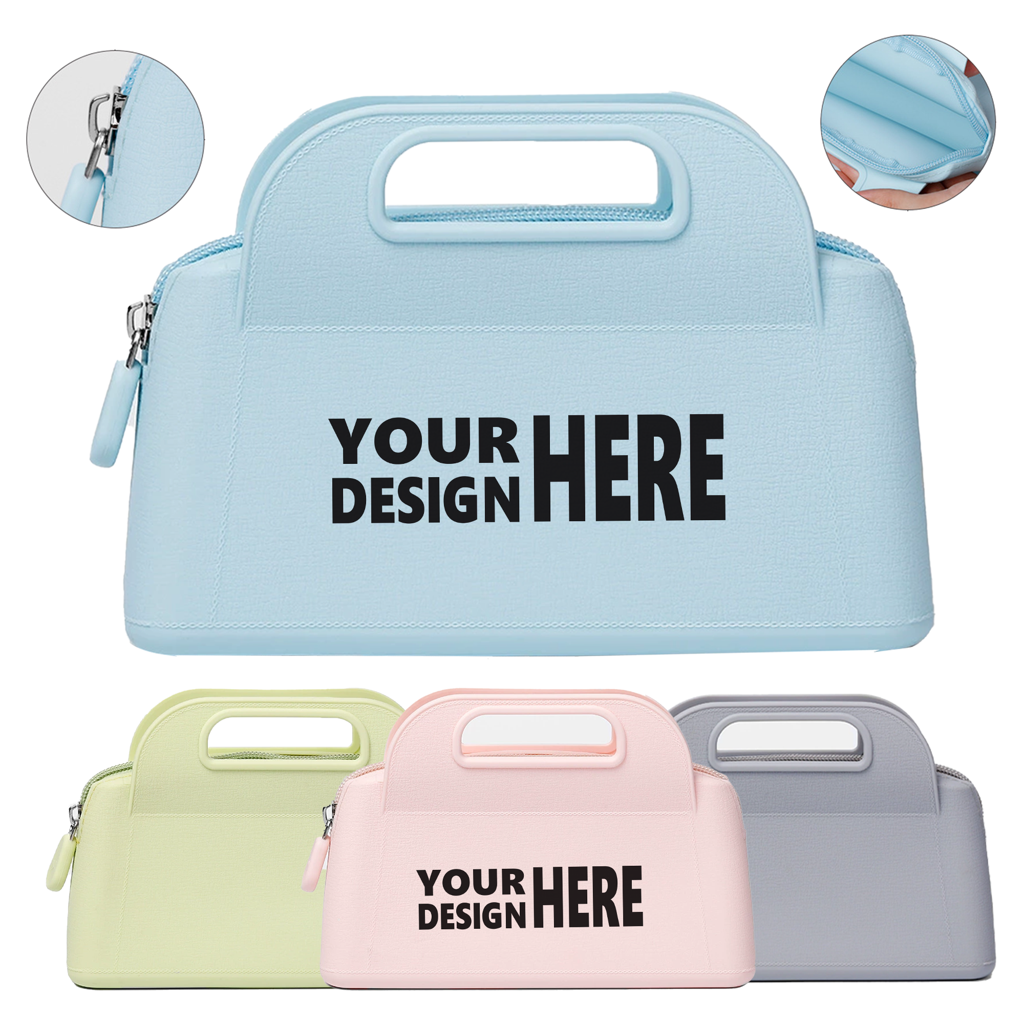 Waterproof Portable Silicone Handbag 3