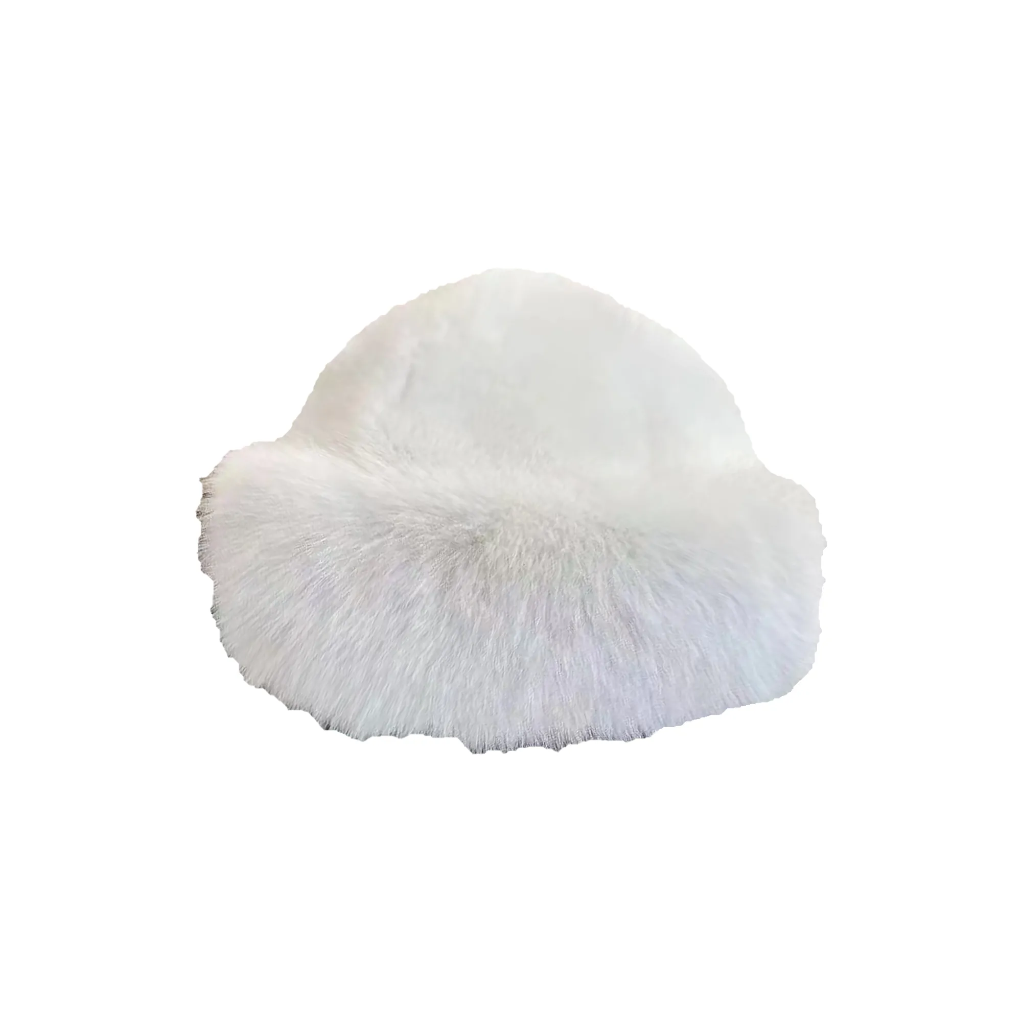 Faux Fur Bucket Hat Fisherman Winter Aussie Cap Mink Furry 4