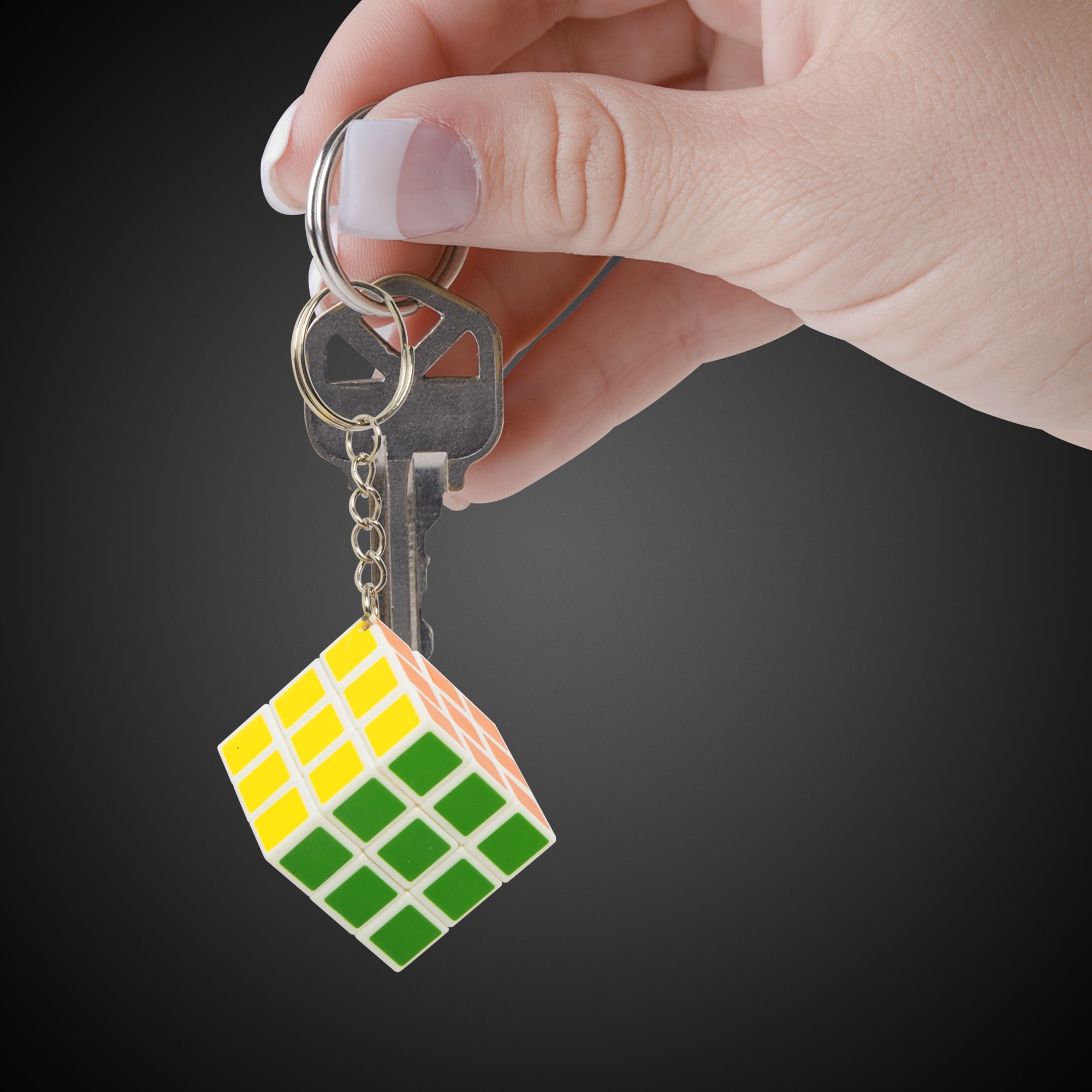 Magic Puzzle Cube Keychain 5