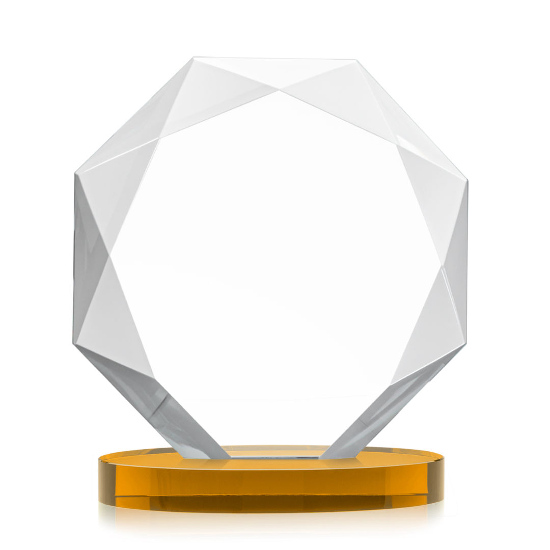 Kitchener VividPrint™ Award on Alberton Base - Amber 2