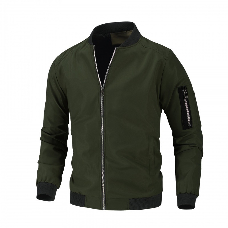 Zip Up Coat with Pocket 7