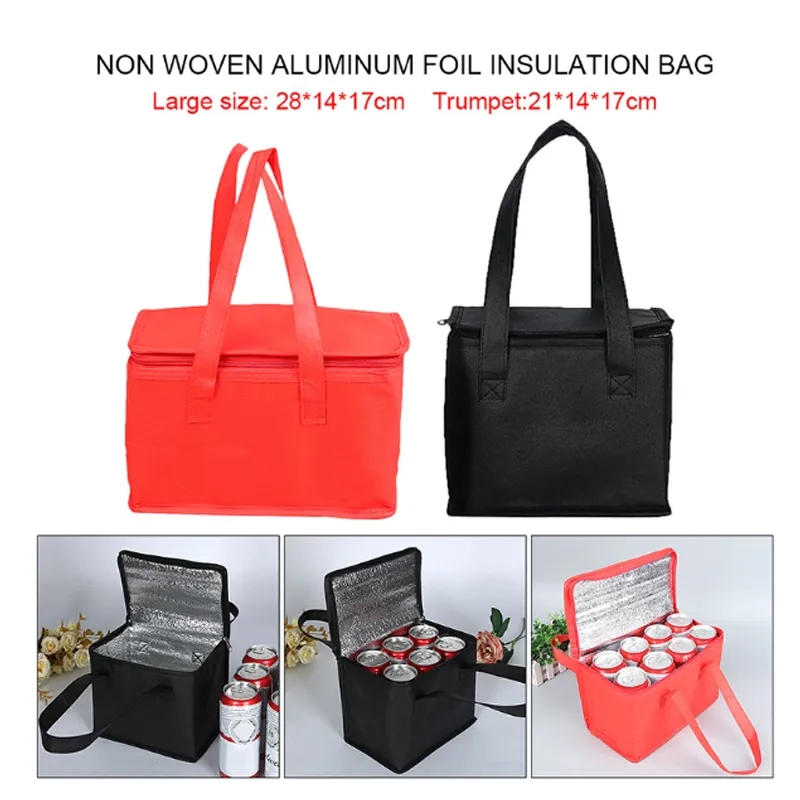 6 Cans Insulated Reusable Grocery Cooler Bag 3
