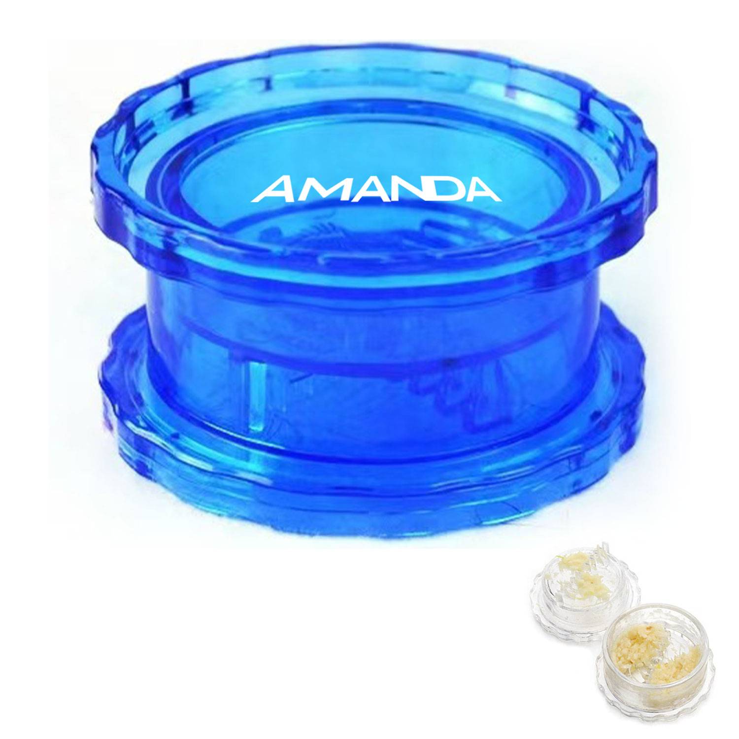plastic grinder manual rotary Garlic paste puree Press 1
