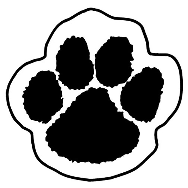 Paw Print Magnet - Full Color 1