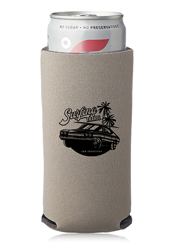 Collapsible Slim Can Coolers, custom koozie with logo imprint 28