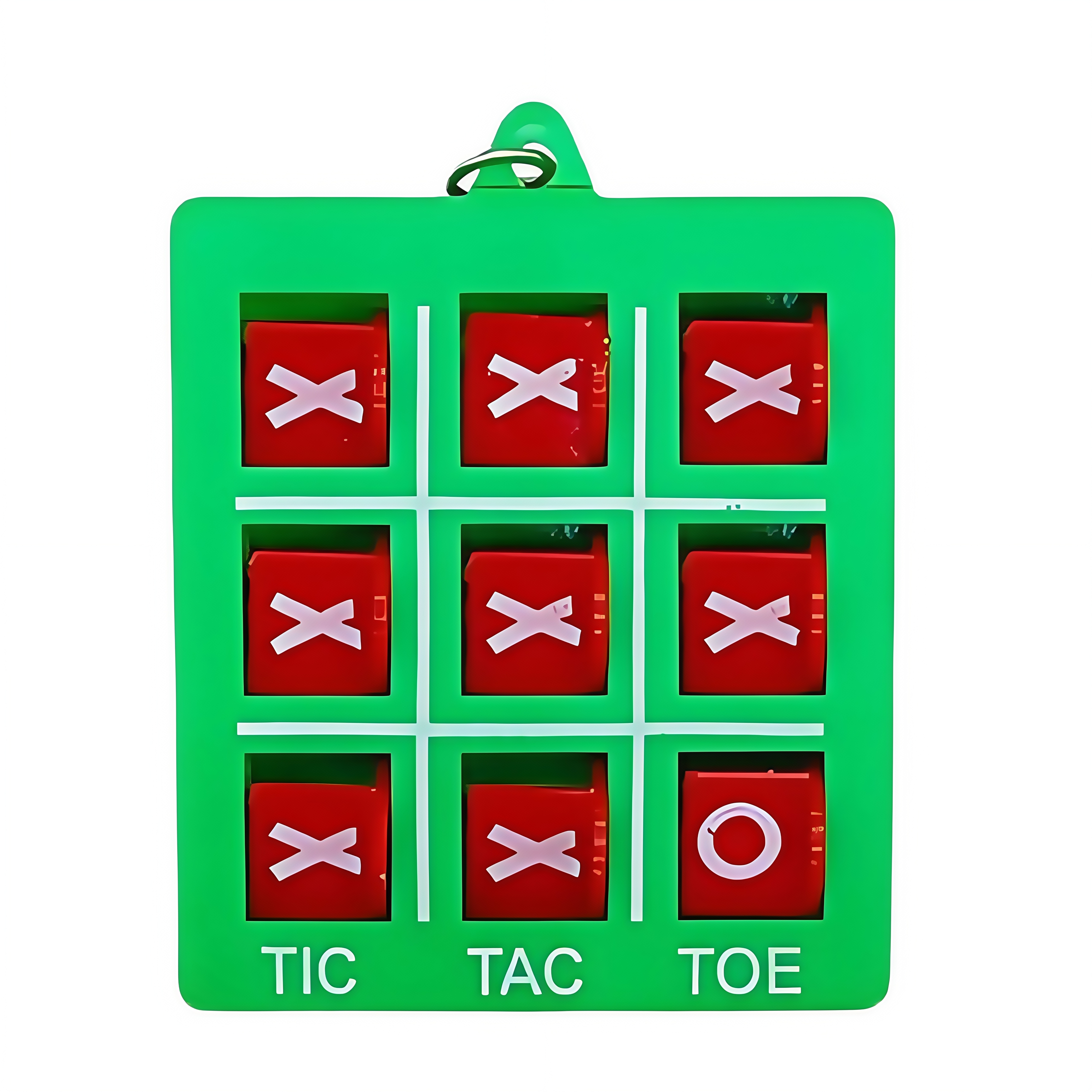 XO Tic Tac Toe Keychain 3