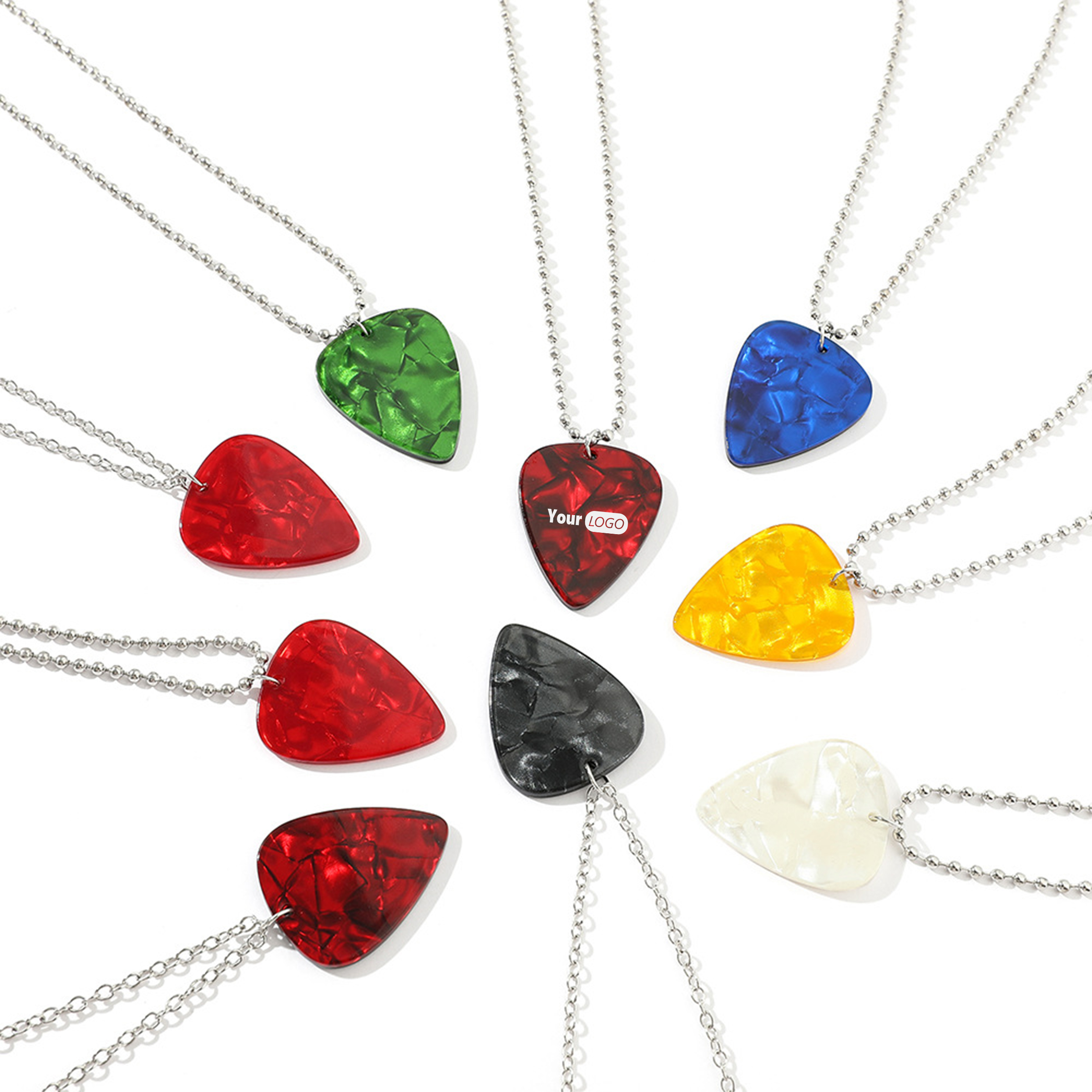 Plastic Custom Music Pick Necklace 3