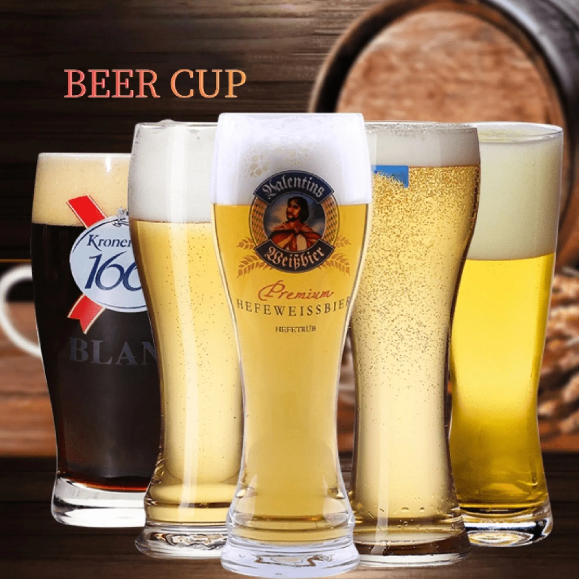 20oz Pint Glasses Beer Stein Mug Cup 3