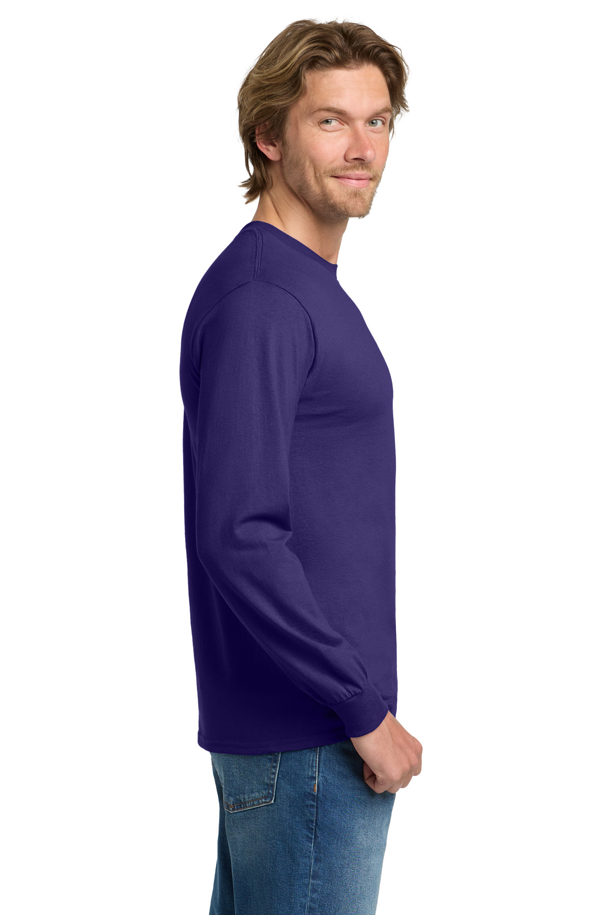 Gildan - Heavy Cotton 100% Cotton Long Sleeve T-Shirt. 5400 186