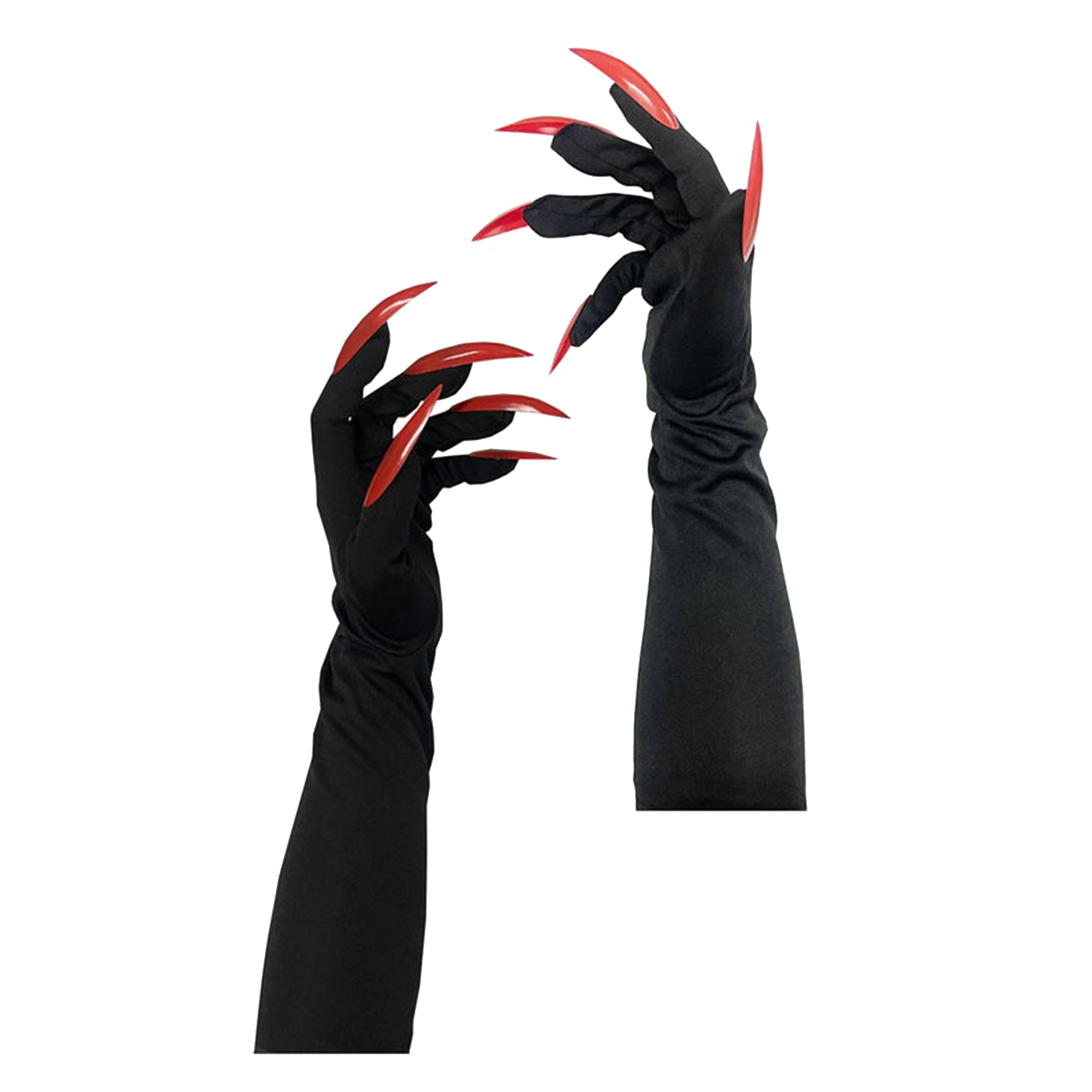 Witch Long Nails Halloween Gloves 5