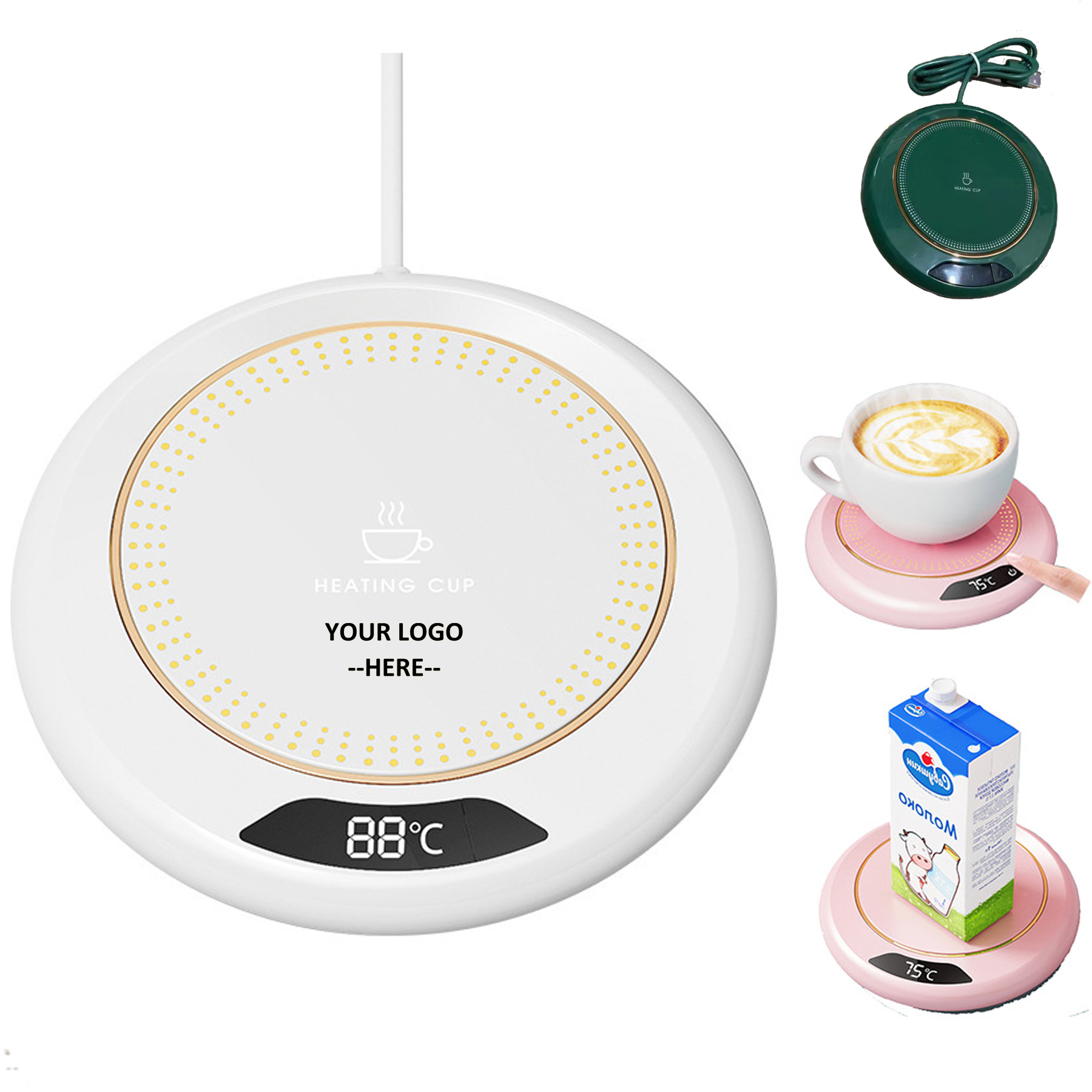 Coffee Mug Heated Coaster 2