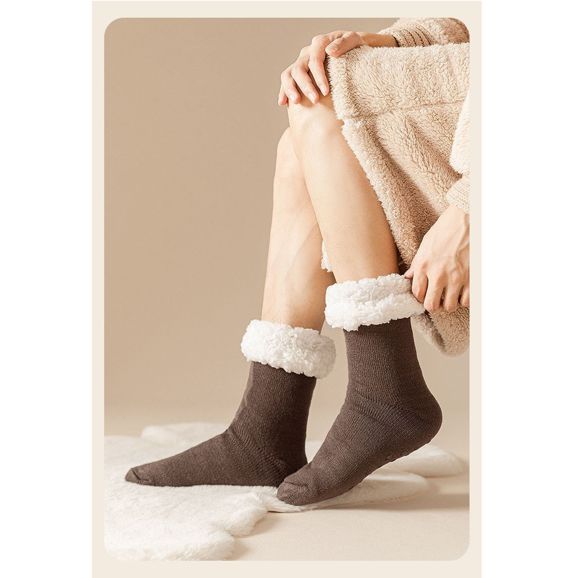 Soft and Cozy Floor Home Plush Socks for All-Day Comfort 3