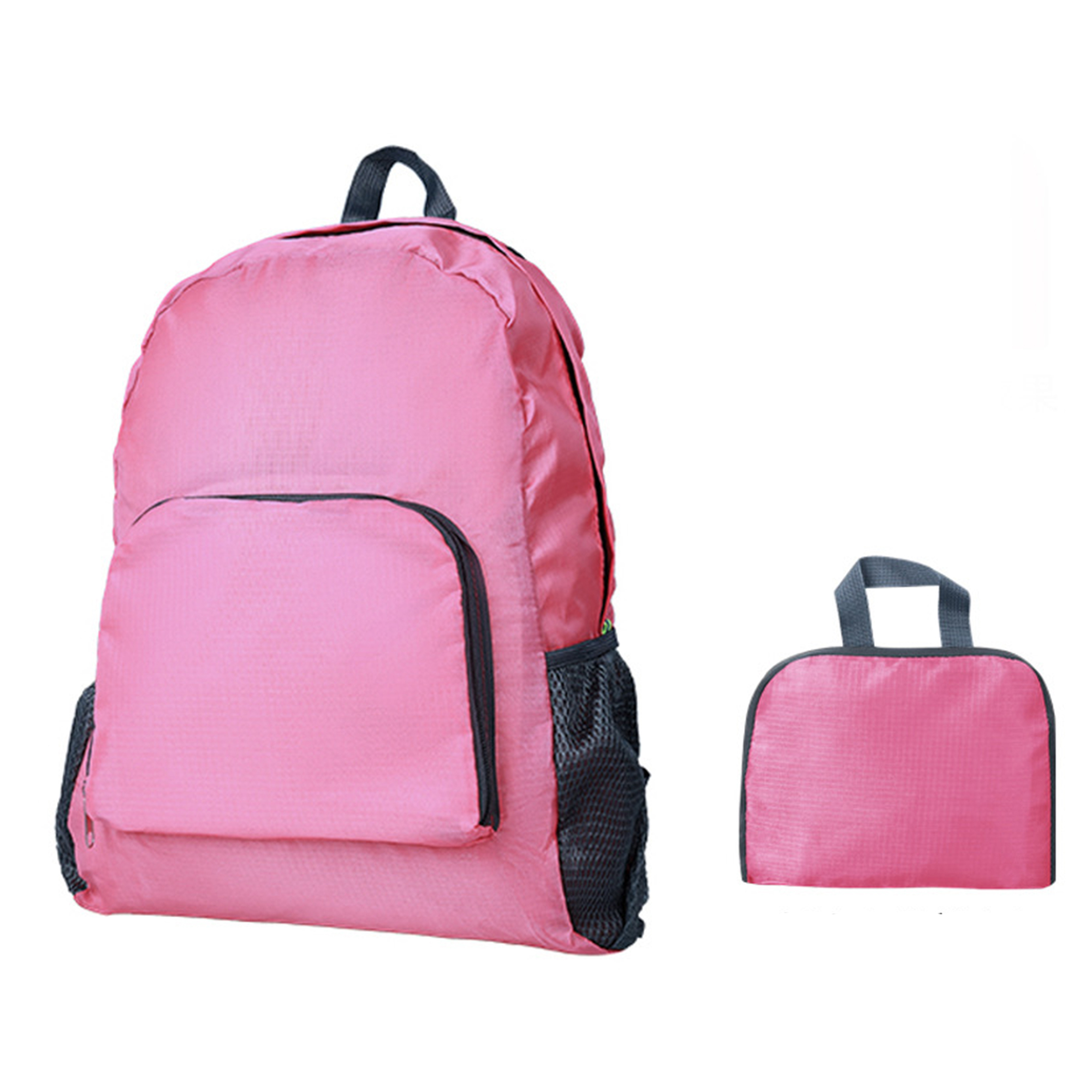 210D Ripstop Foldable Travel Backpack 12" Length x 6.5" Width x 16.5" Height 5