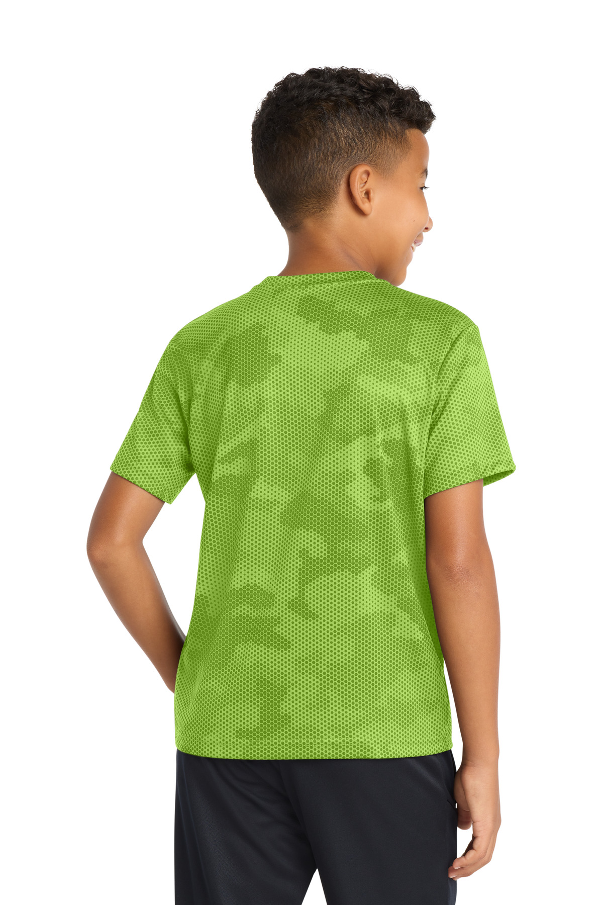 Sport-Tek Youth CamoHex Tee. YST370 51