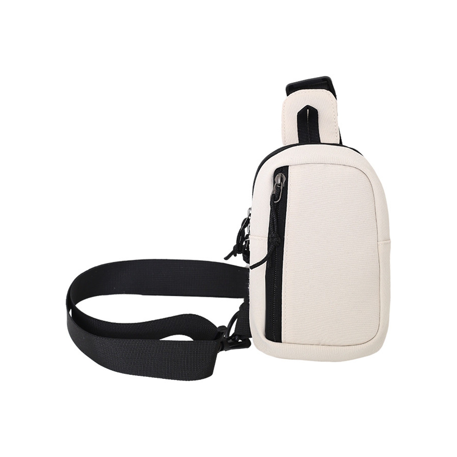 New Solid Color Single Shoulder Crossbody Chest Bag 2
