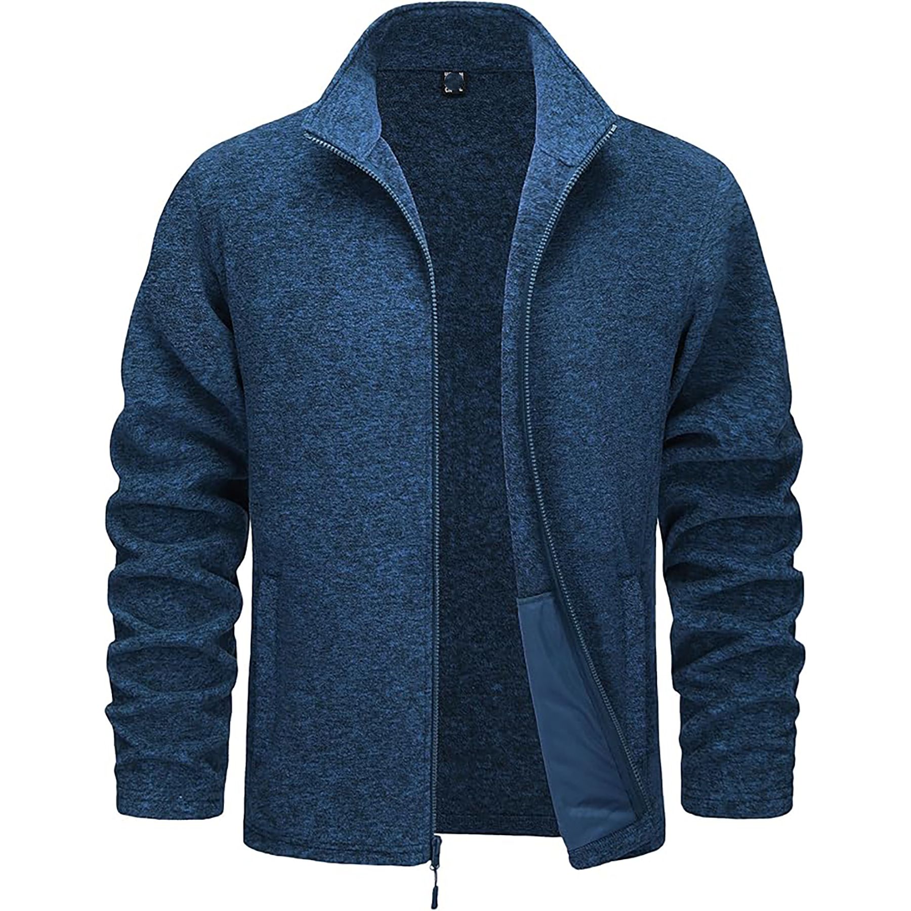 "Men Zipper Fleece Jacket Full zipper" 13
