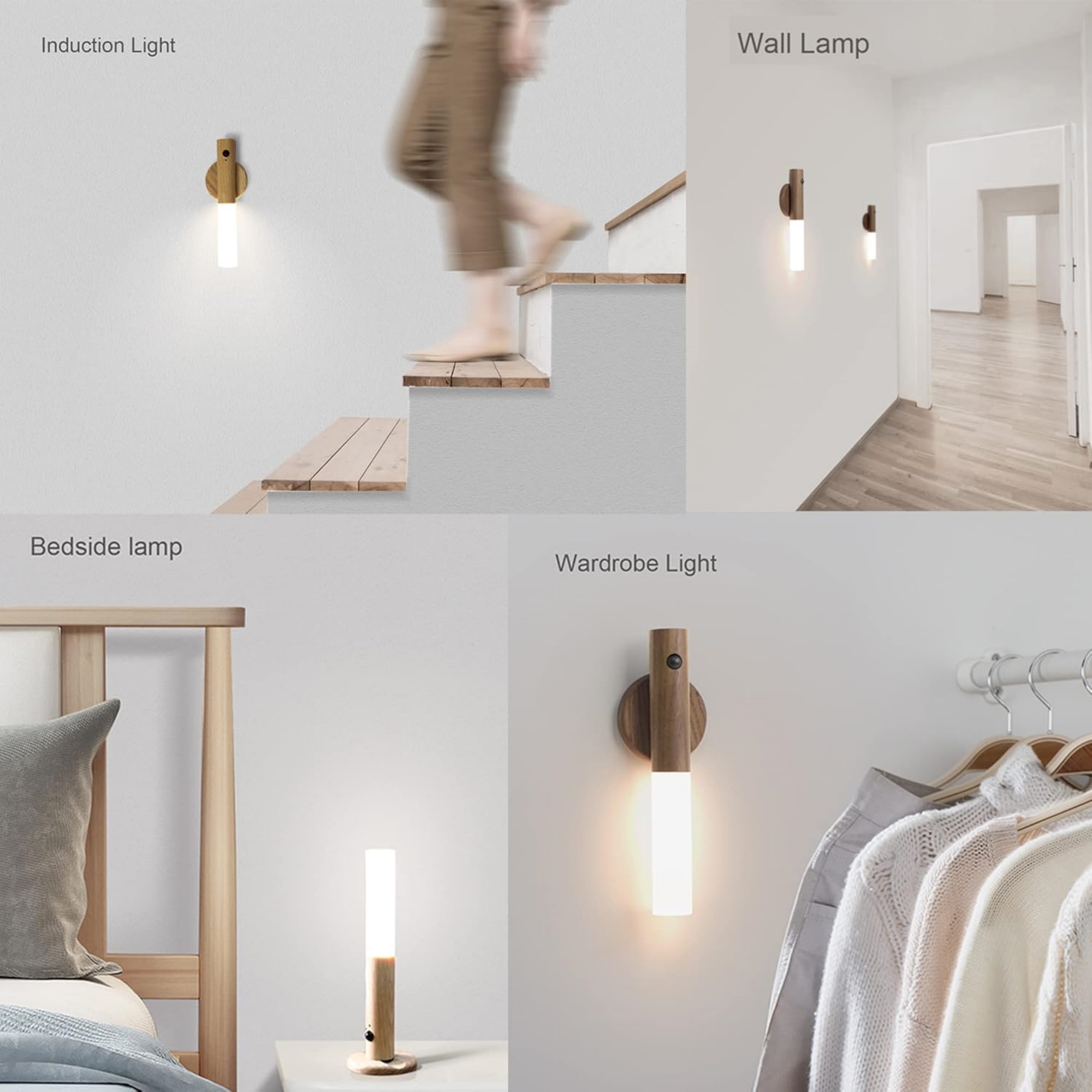 Wooden Motion Sensor Night Light 5