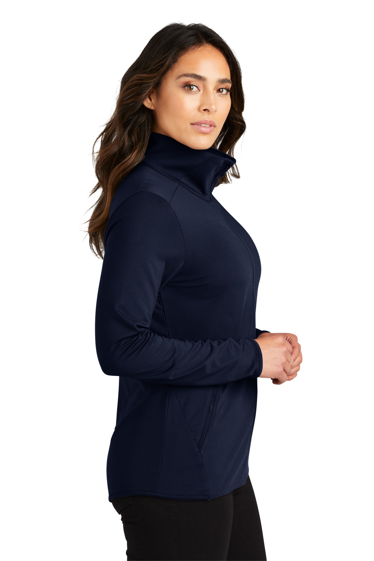 Port Authority Women's Accord Stretch Fleece Full-Zip LK595 18