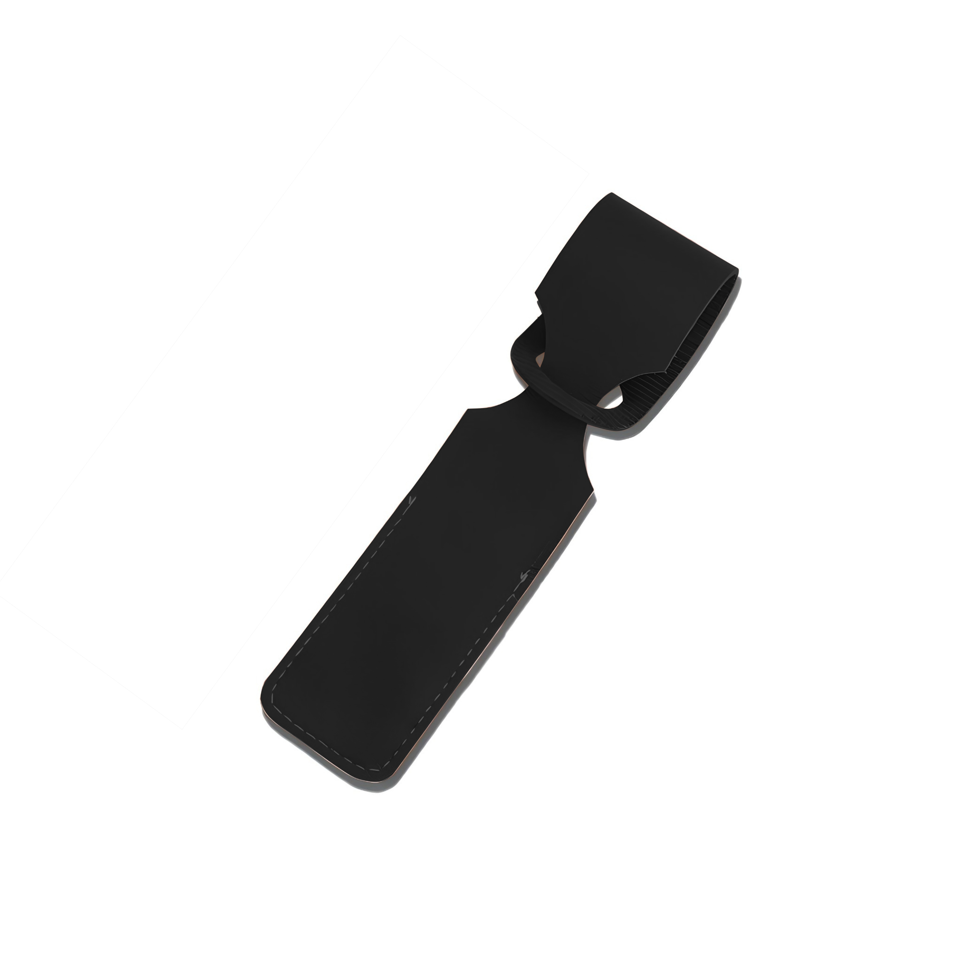 Strip Hanging PU Leather Luggage Tag 14
