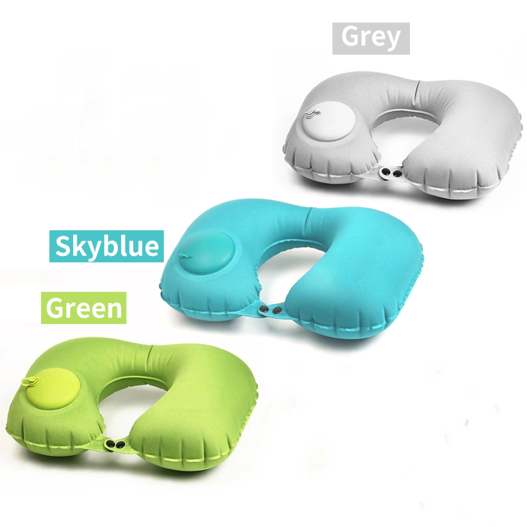 U Shape Inflatable Travel Neck Pillow 4