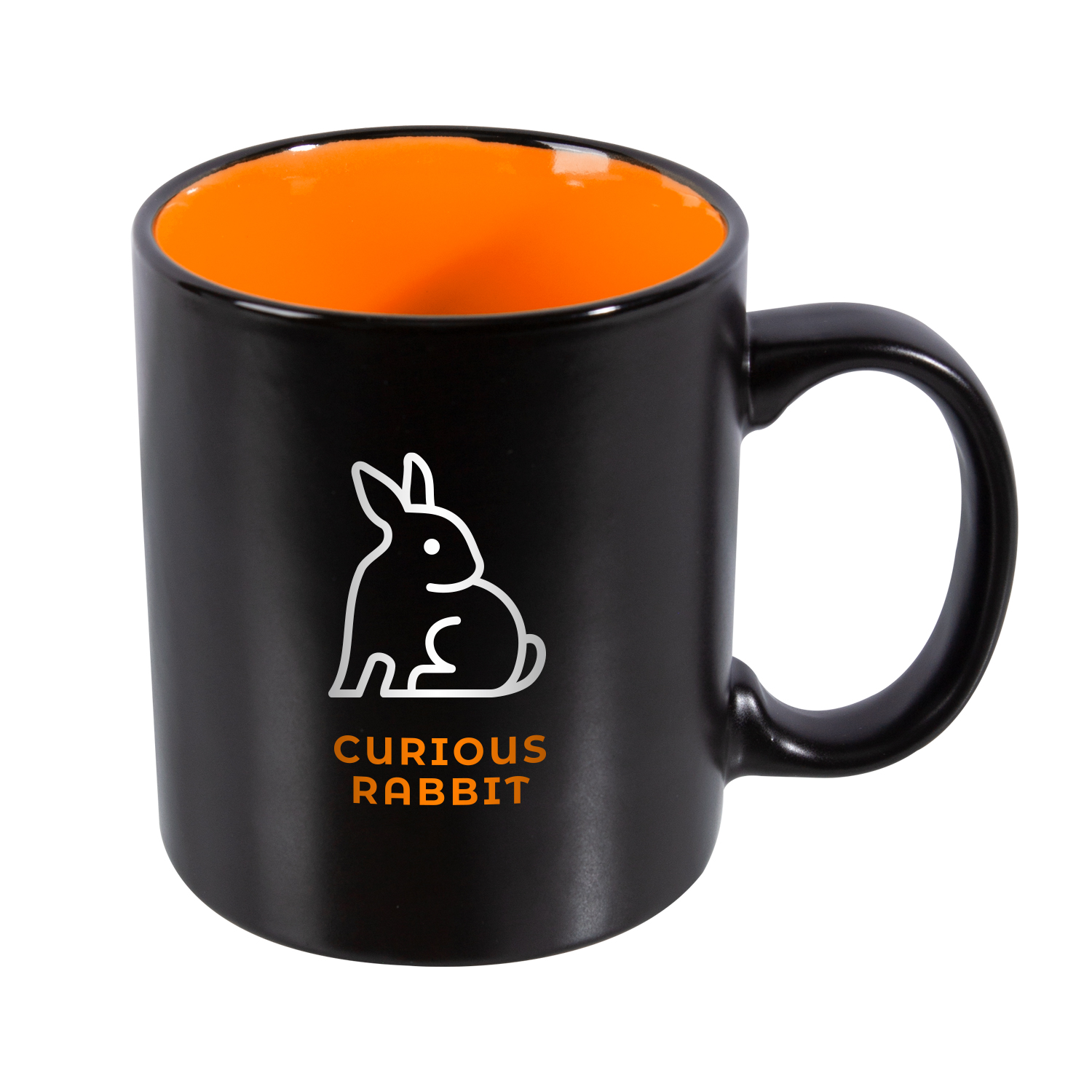 11 oz. Matte Inner Chroma Mug (2 Color Imprint) 2