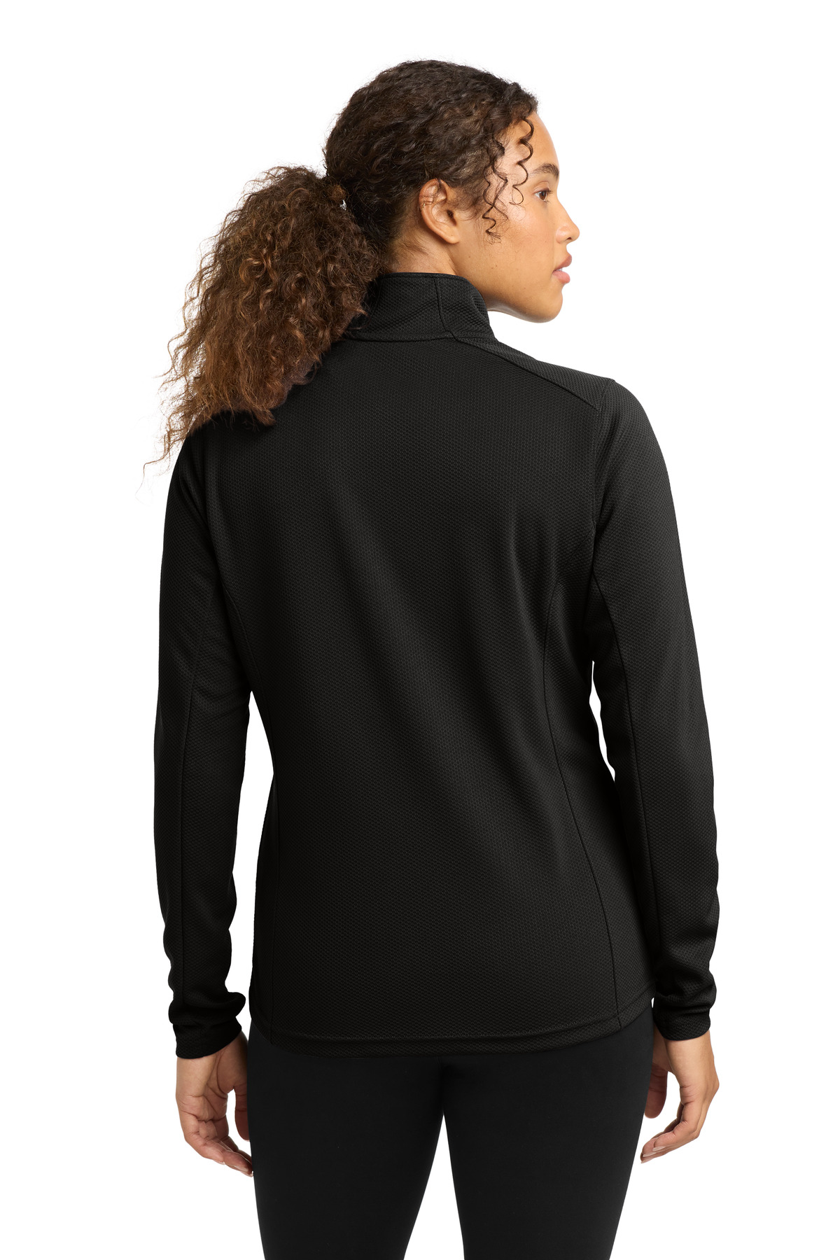Sport-Tek Women's Sport-Wick Textured 1/4-Zip Pullover. LST860 38