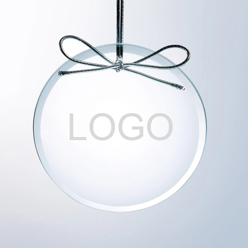 Circle Glass Ornaments 6