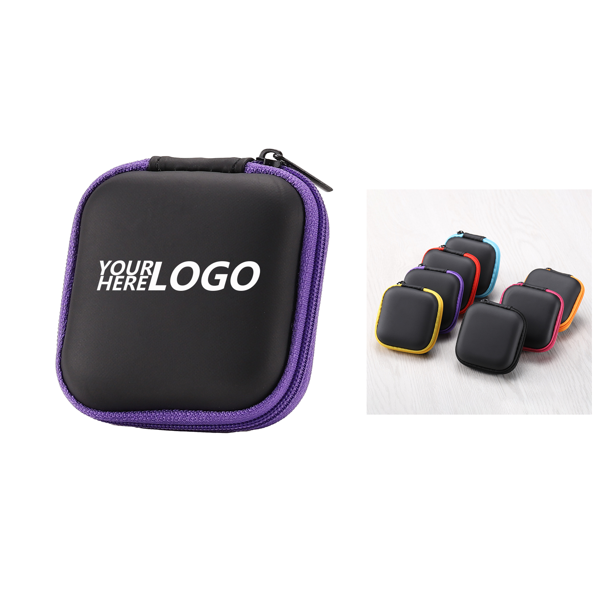EVA Square Headphone Storage Case 2