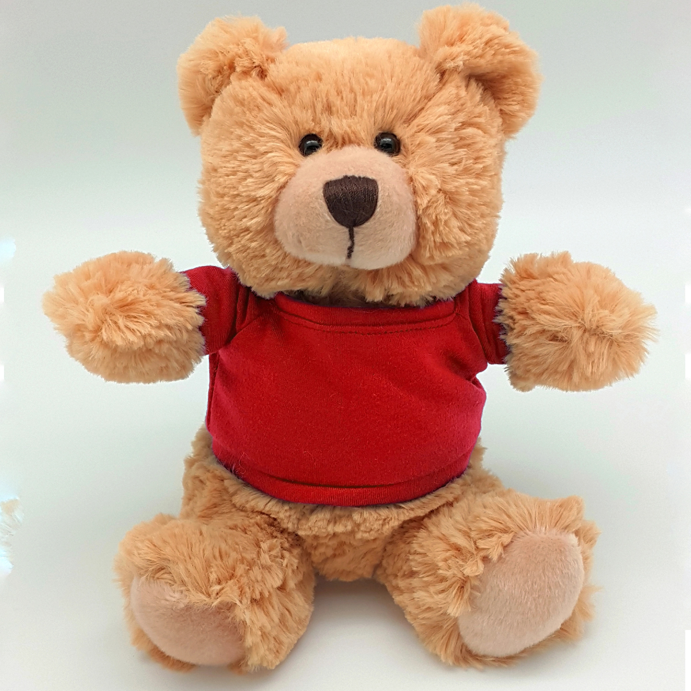 8" Classic Honey Brown Bear 17