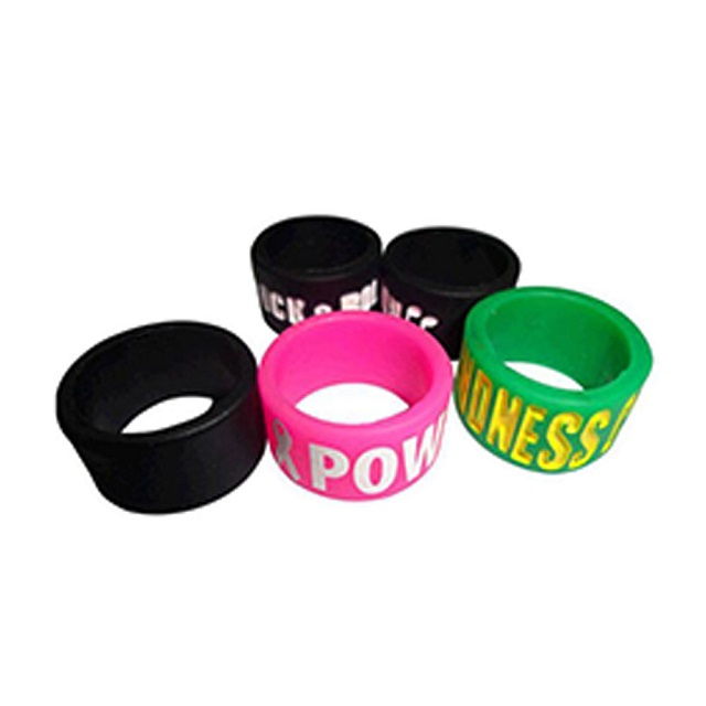 Silicone Ring - Debossed/Fill 1