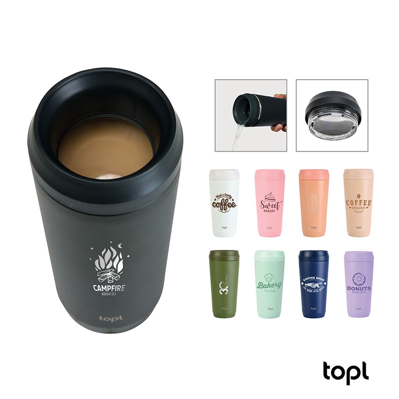 TOPL® 16 oz. Double Wall, Recycled Stainless Steel 360° Tumbler