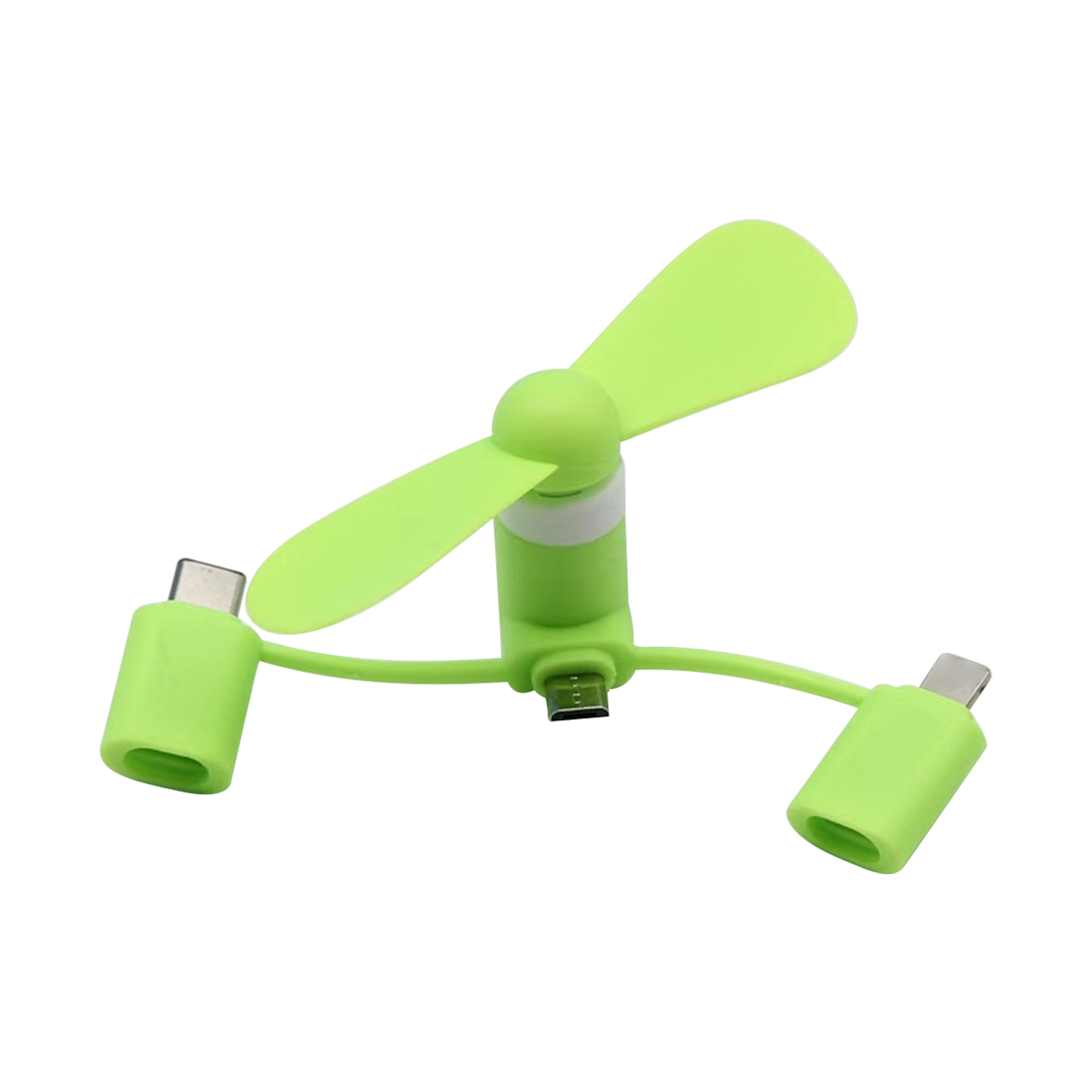 Mini USB 3 in 1 Portable Cell Smart Phone Fan 8