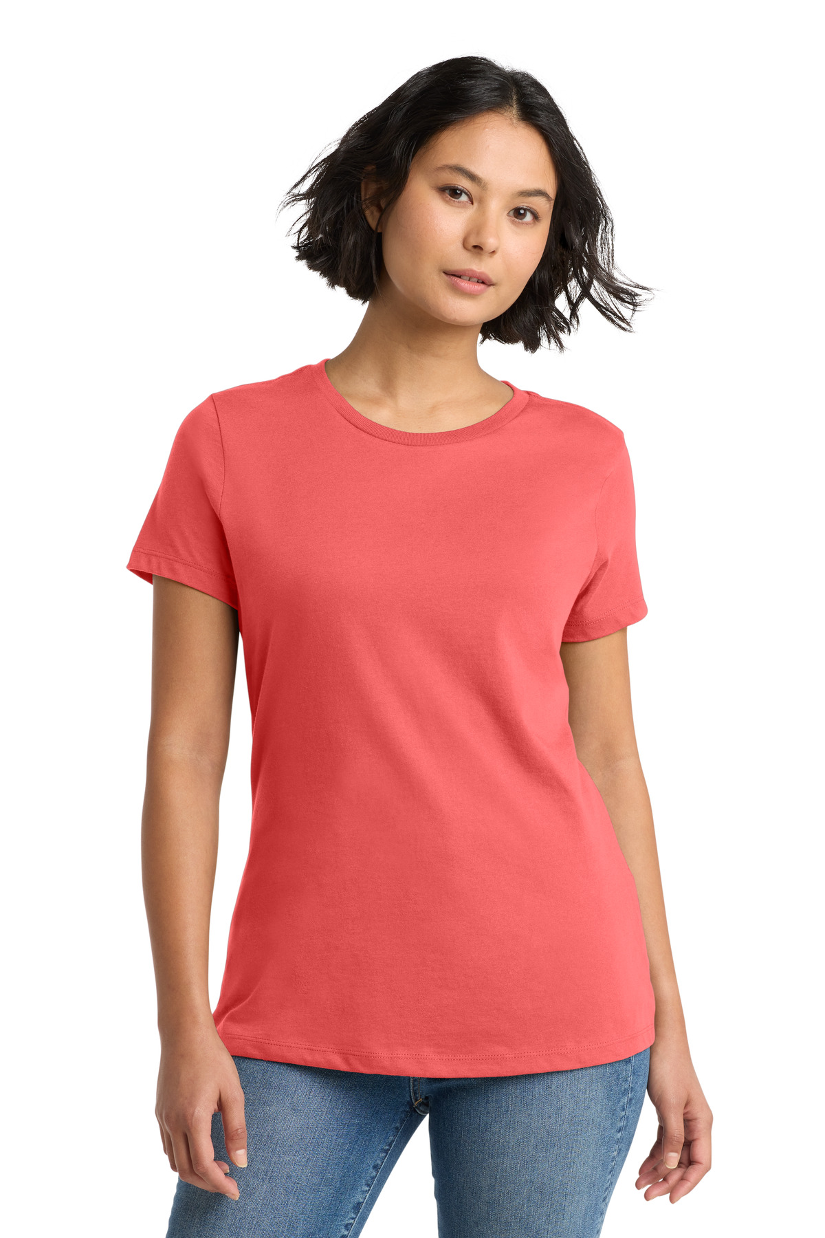 District Women's Perfect Weight Tee. DM104L 13