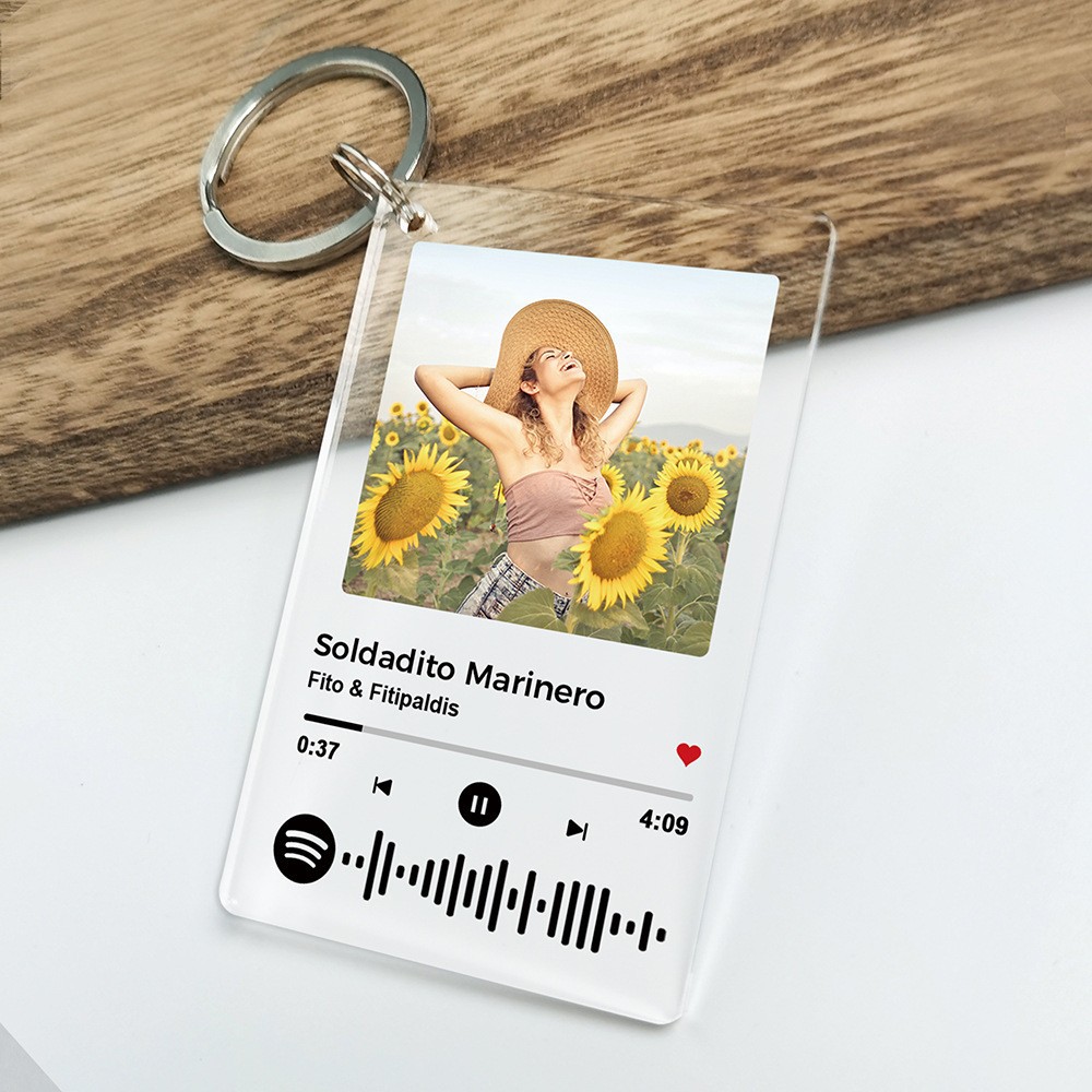 Custom Colorful Photo Acrylic Key Chain 3