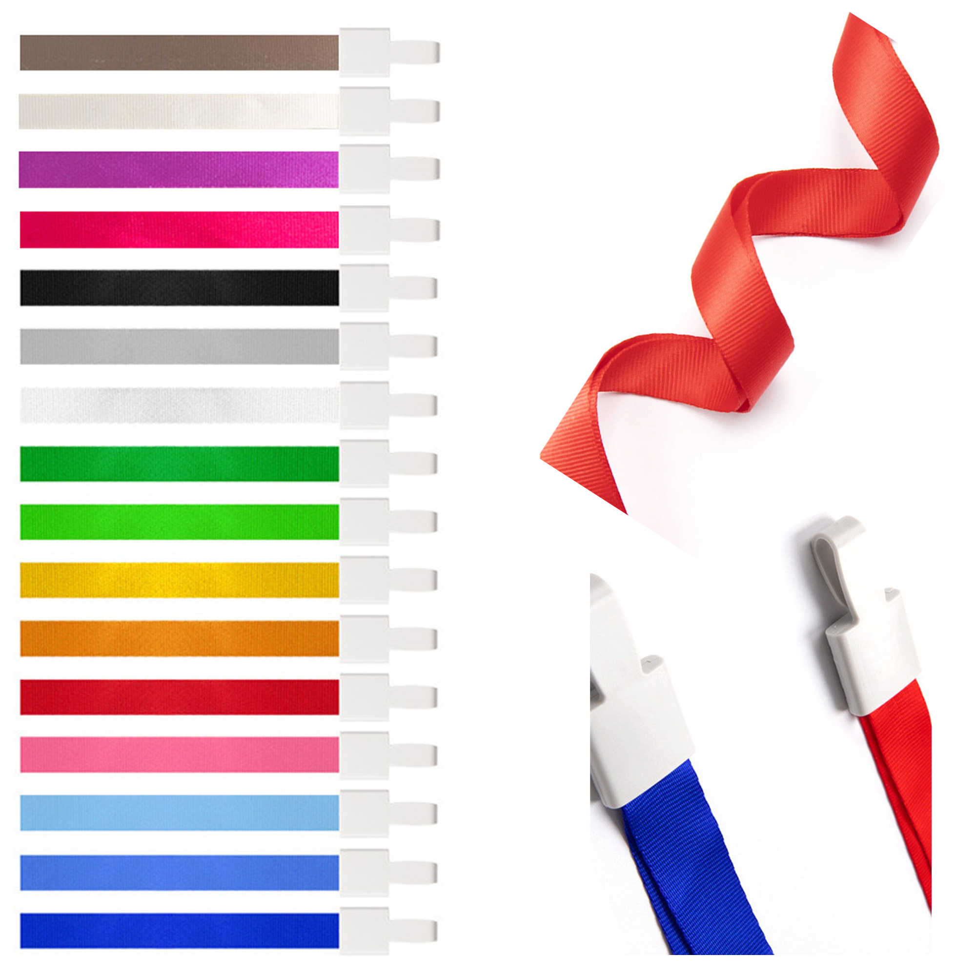 Color Work ID Polyester Lanyard 1