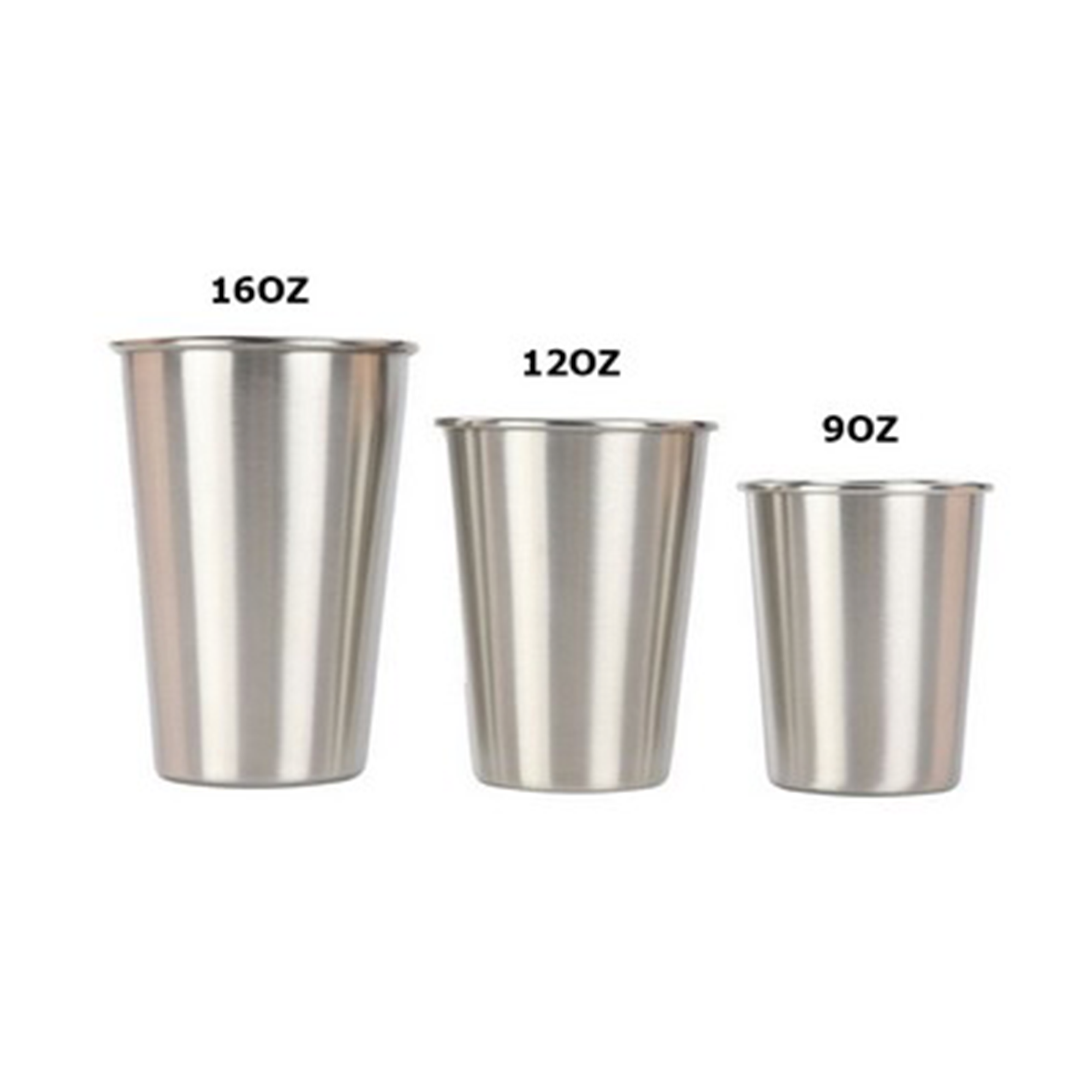 12oz Stainless Steel Drink Cup 100pcs 2