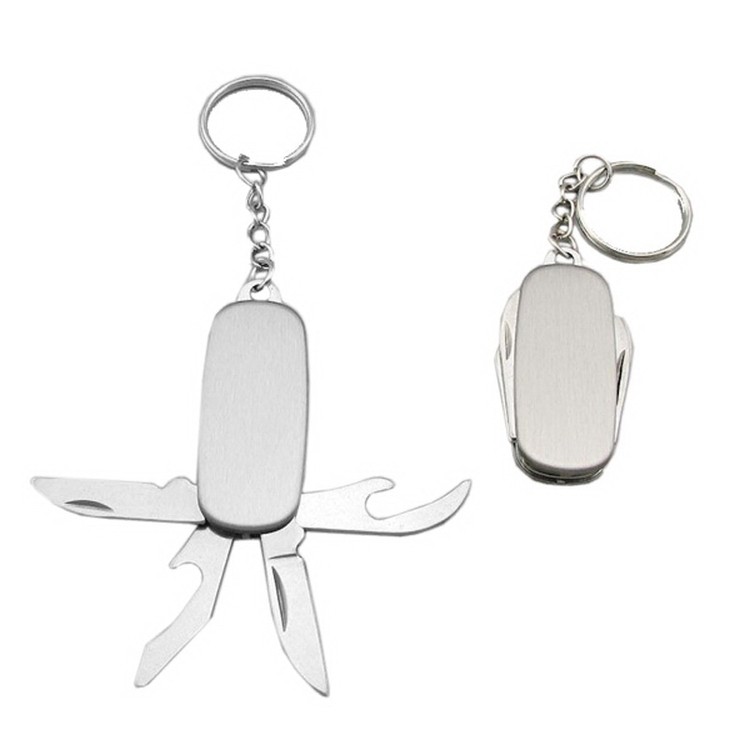 4-in-1 Multifunctional Promotional Knife Keychain 1