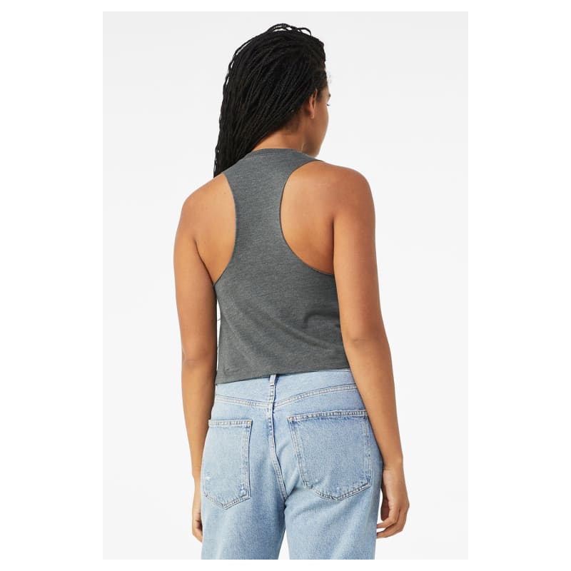 Bella + Canvas Ladies' Racerback Cropped Tank 11
