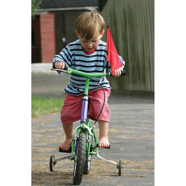 Semi-Stock Blanks Handlebar Flag - ePoly 6" x 9" 2