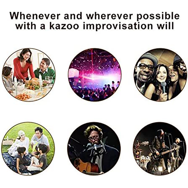 Aluminum Alloy Metal Kazoo Musical Instruments 30