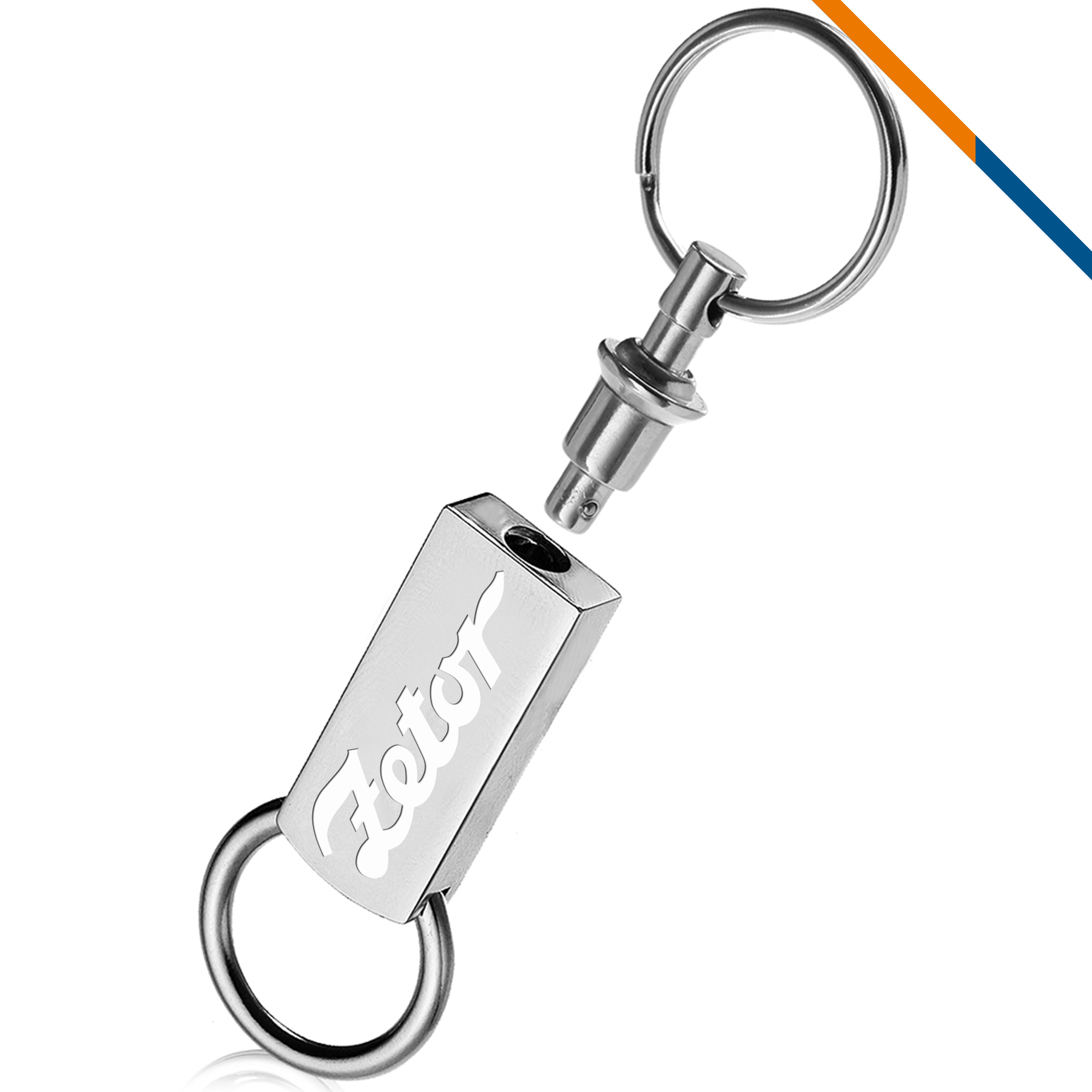 Aston Metal Valet Keychain 4