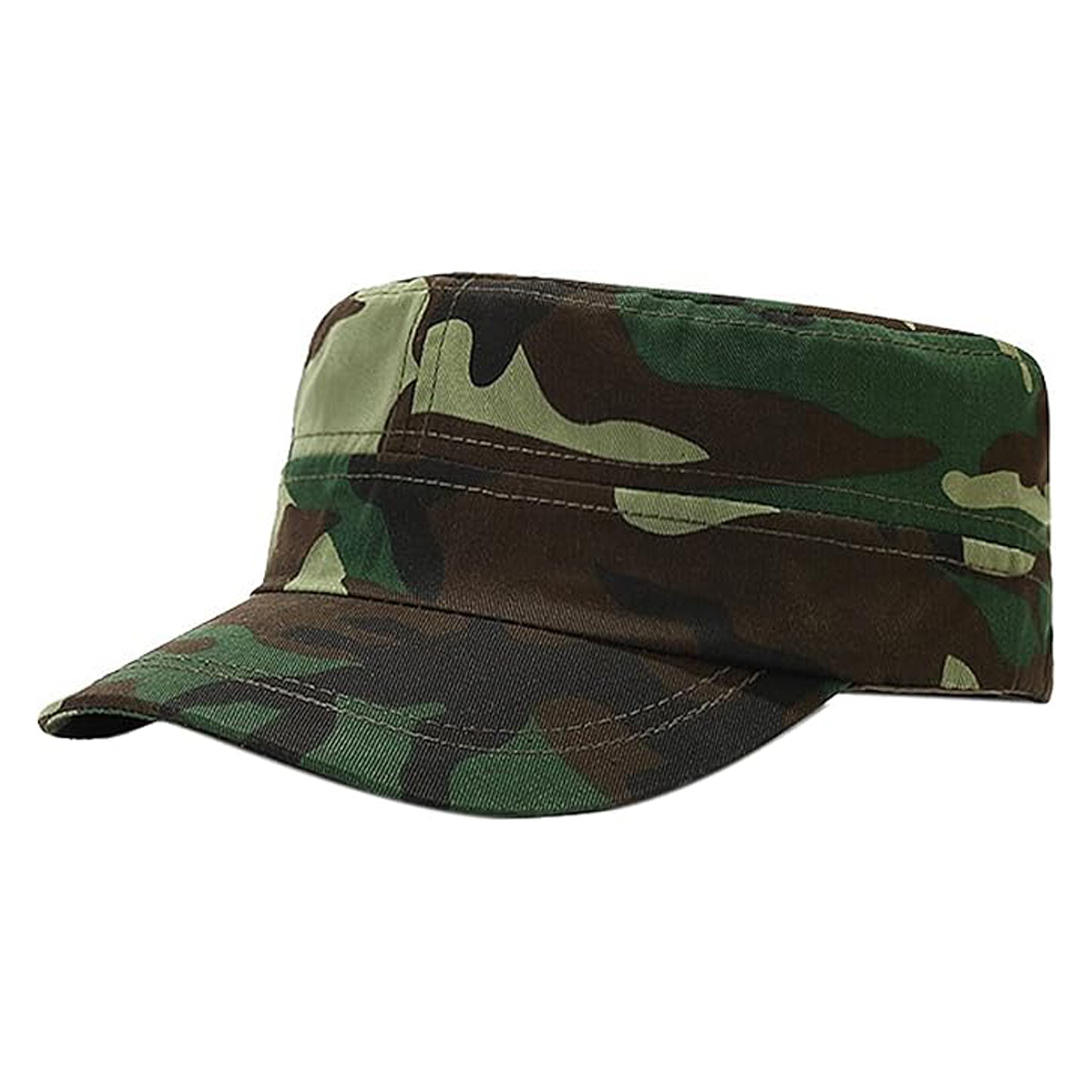 Unisex Cotton Basic Cadet Army Cap 6