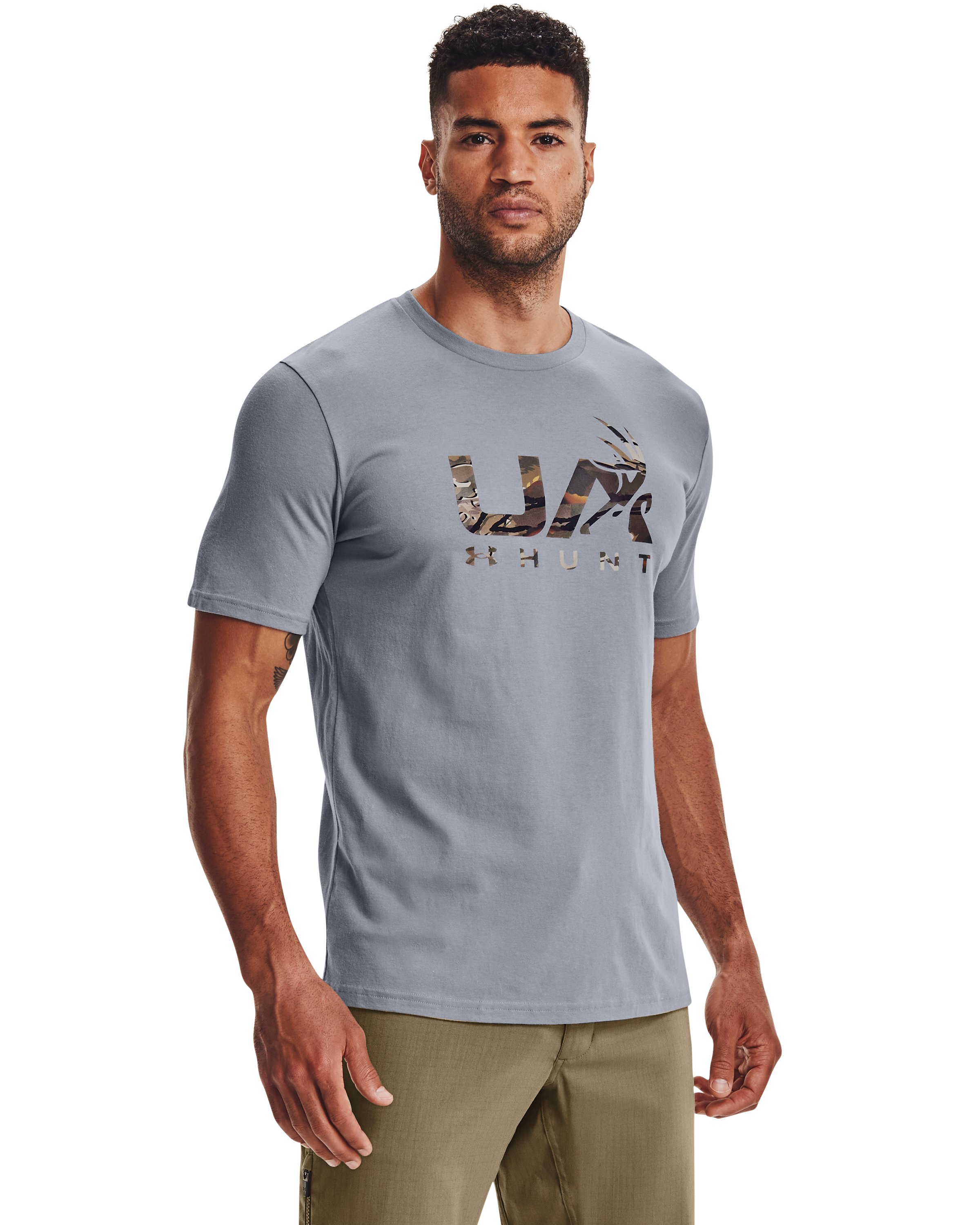 UA Antler Hunt Logo Men's T-Shirt 13