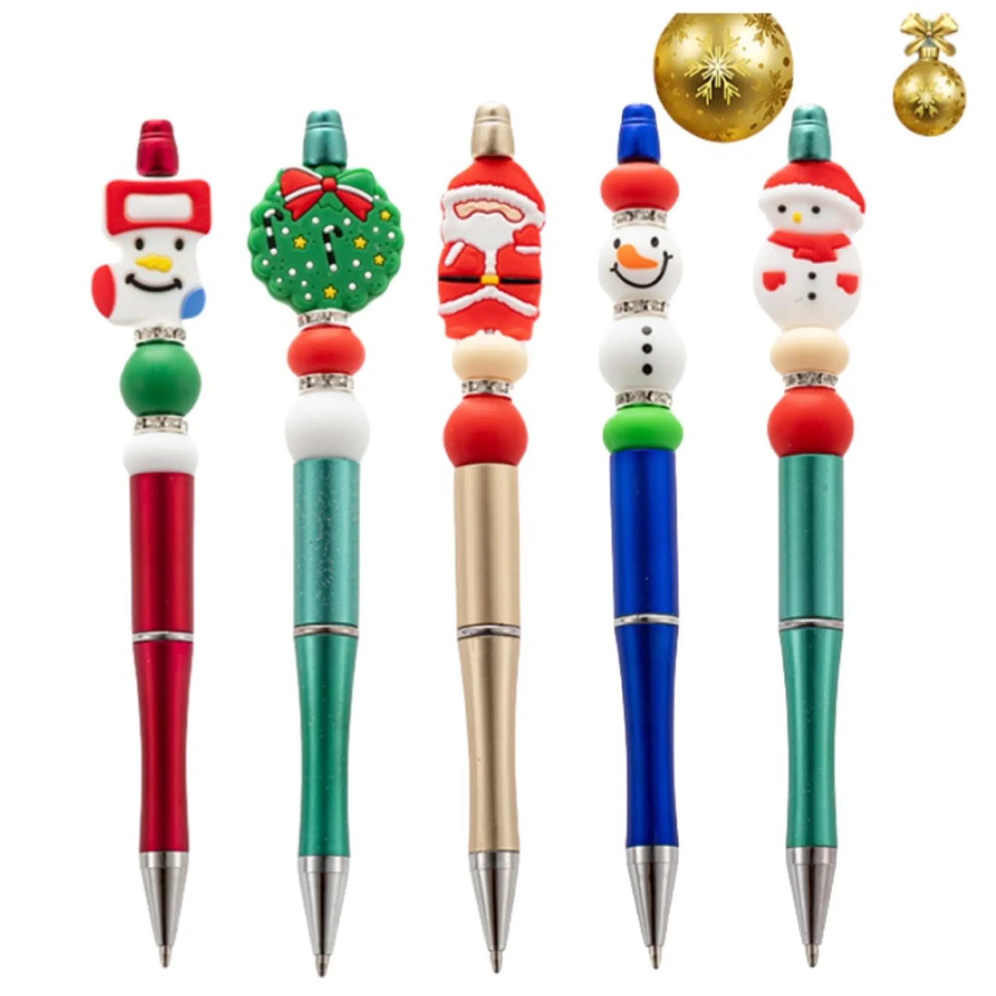 New Year DIY Christmas Beadable Pens 4