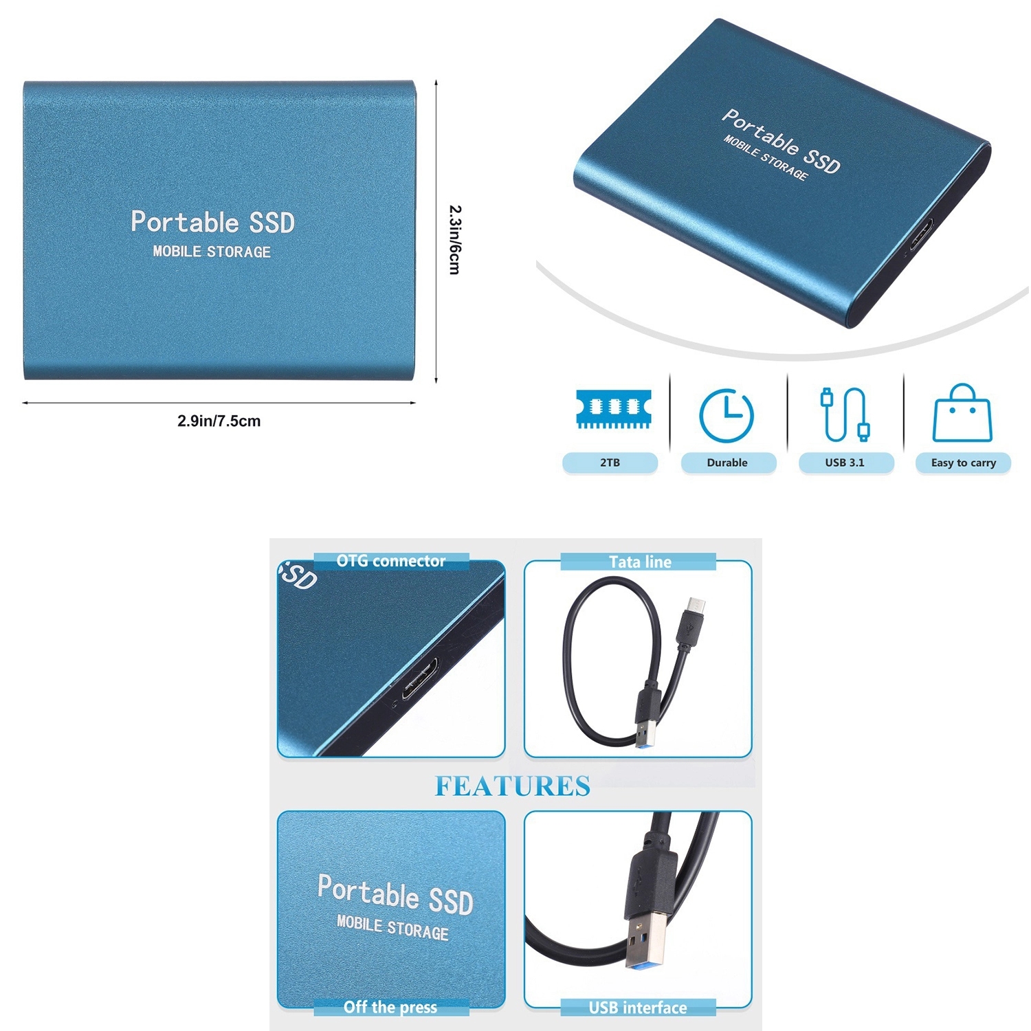 2T Solid State Drive 3