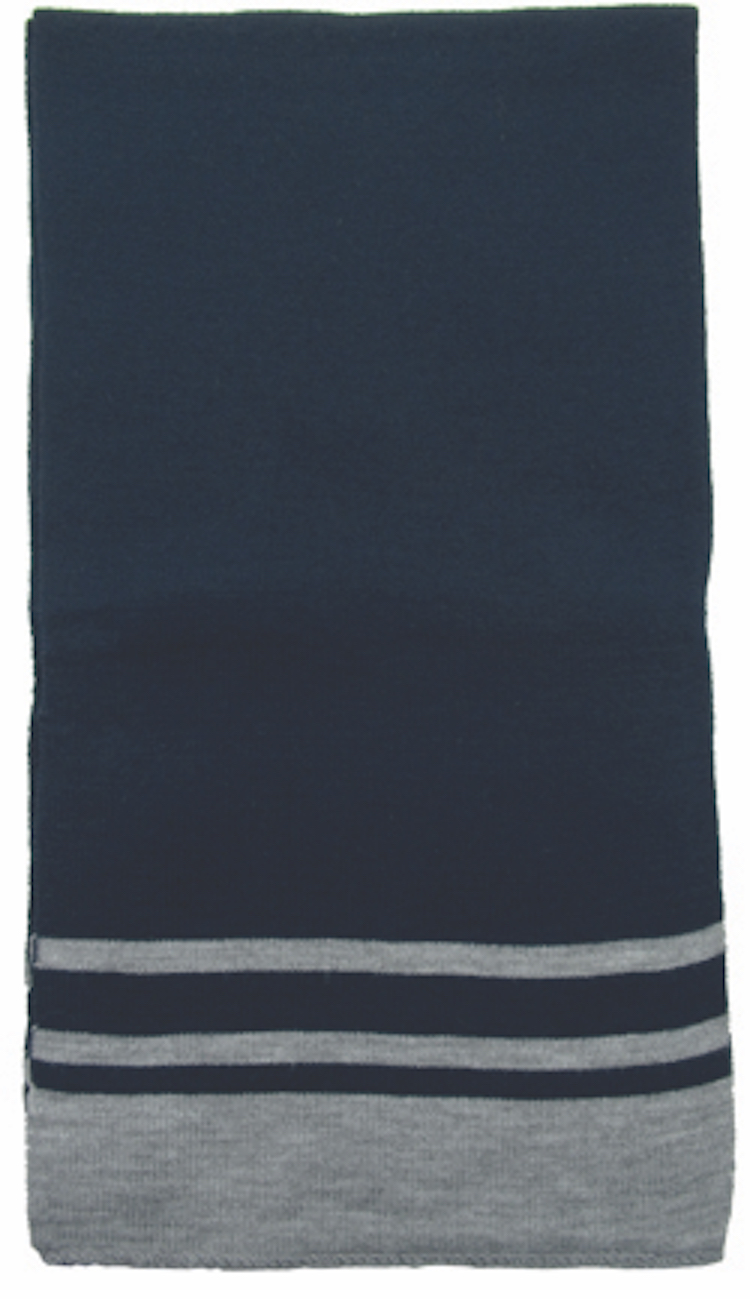Deluxe Acrylic Scarf w/Striped End Design 8