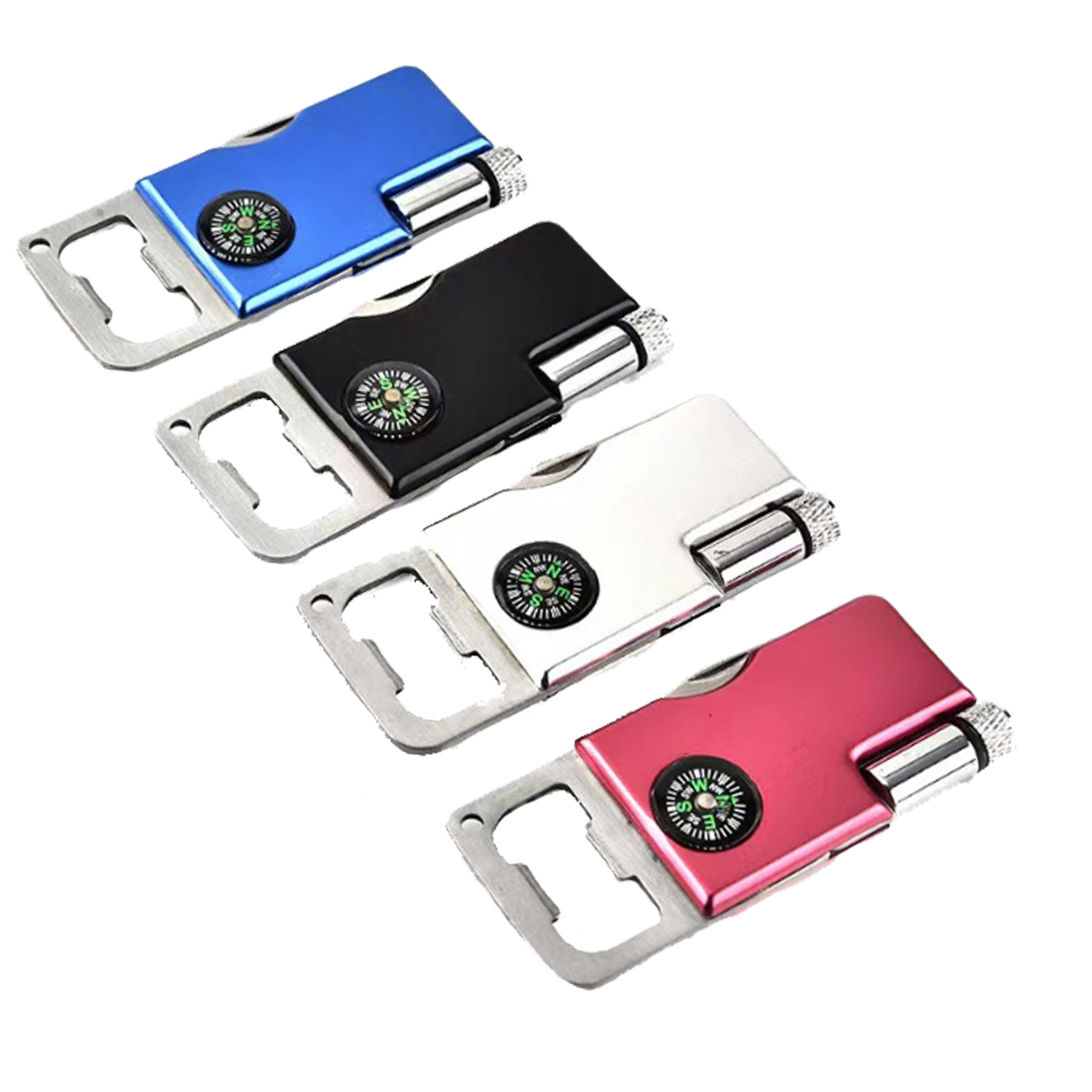 4-In-1 Multi-Function Tool Compass bottle opener & Led light 2