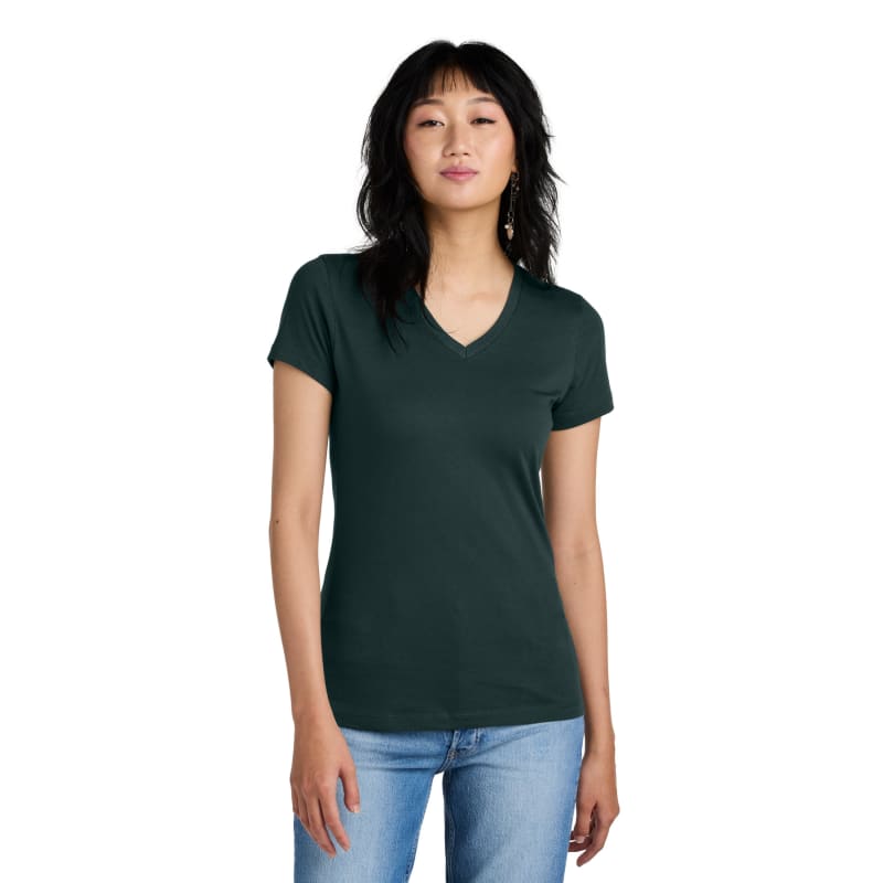 District - Women's Perfect Weight V-Neck Tee. 14